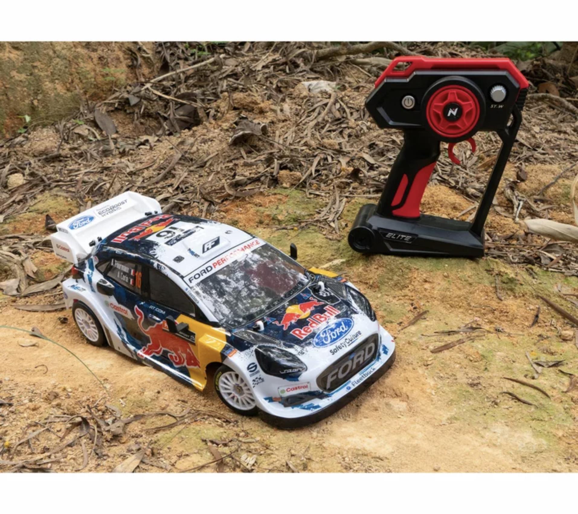 Nikko 1:14 Elite Radio Control - Ford Puma Red Bull Race RC Car – High Speed Remote Control Car 2.4GHz