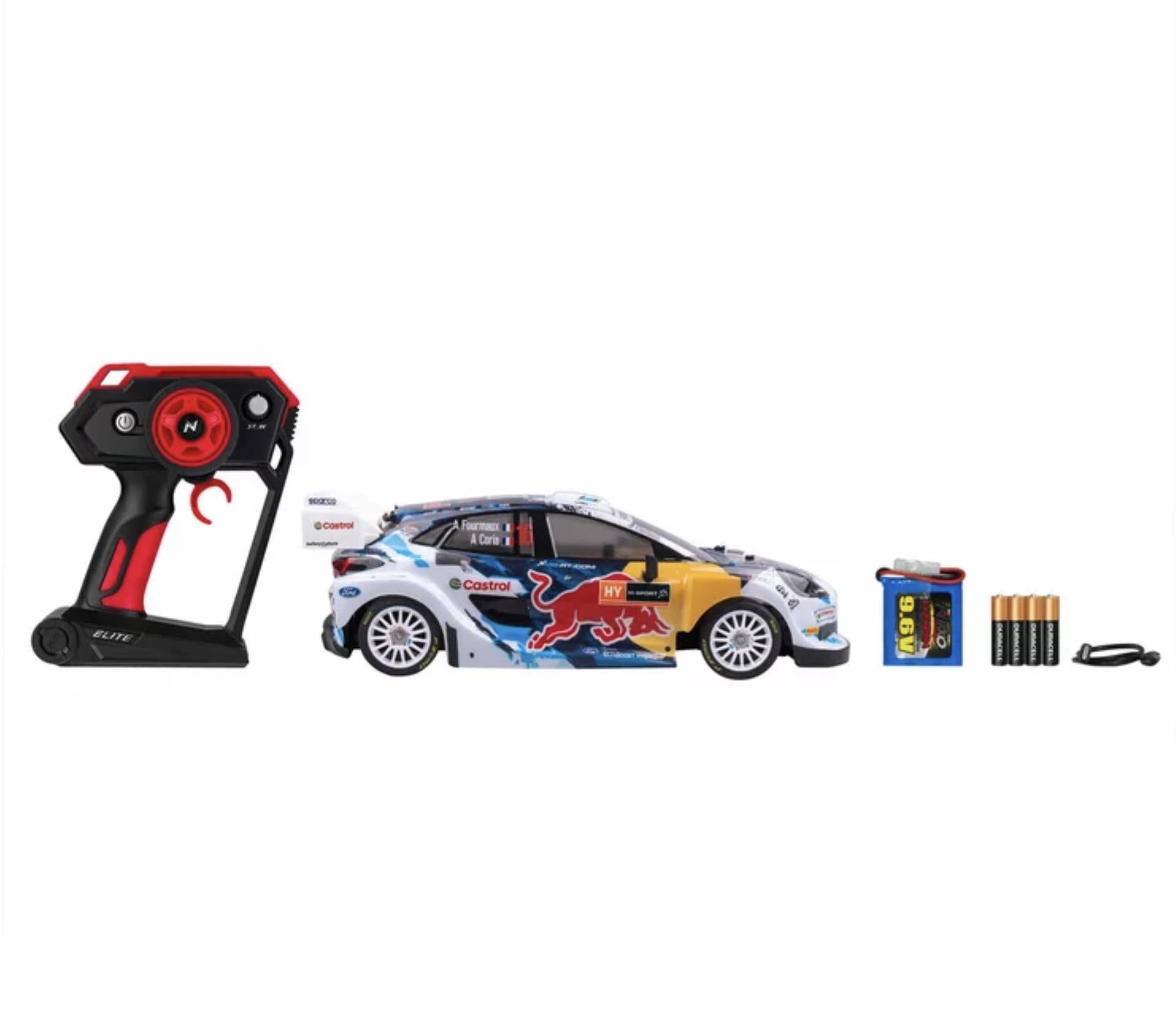 Nikko 1:14 Elite Radio Control - Ford Puma Red Bull Race RC Car – High Speed Remote Control Car 2.4GHz