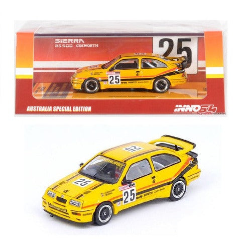 INNO64 1:64 Scale Diecast Model Car FORD SIERRA RS500 COSWORTH Australia Special