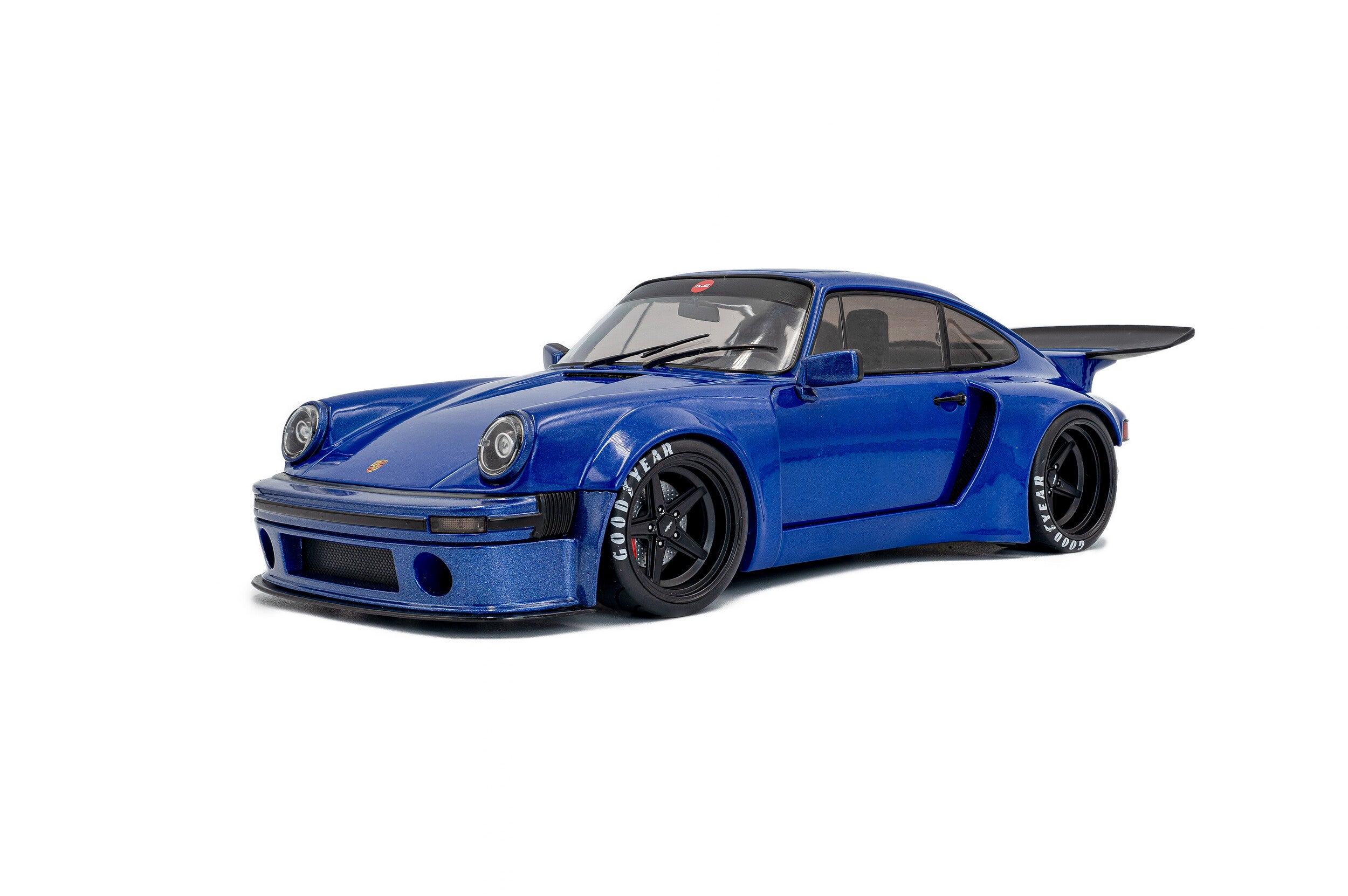 SOLIDO 1:18 Scale Diecast, 2024 Porsche KS-R by KHYZYL SALEEM – Dark Blue Metallic - S1810503