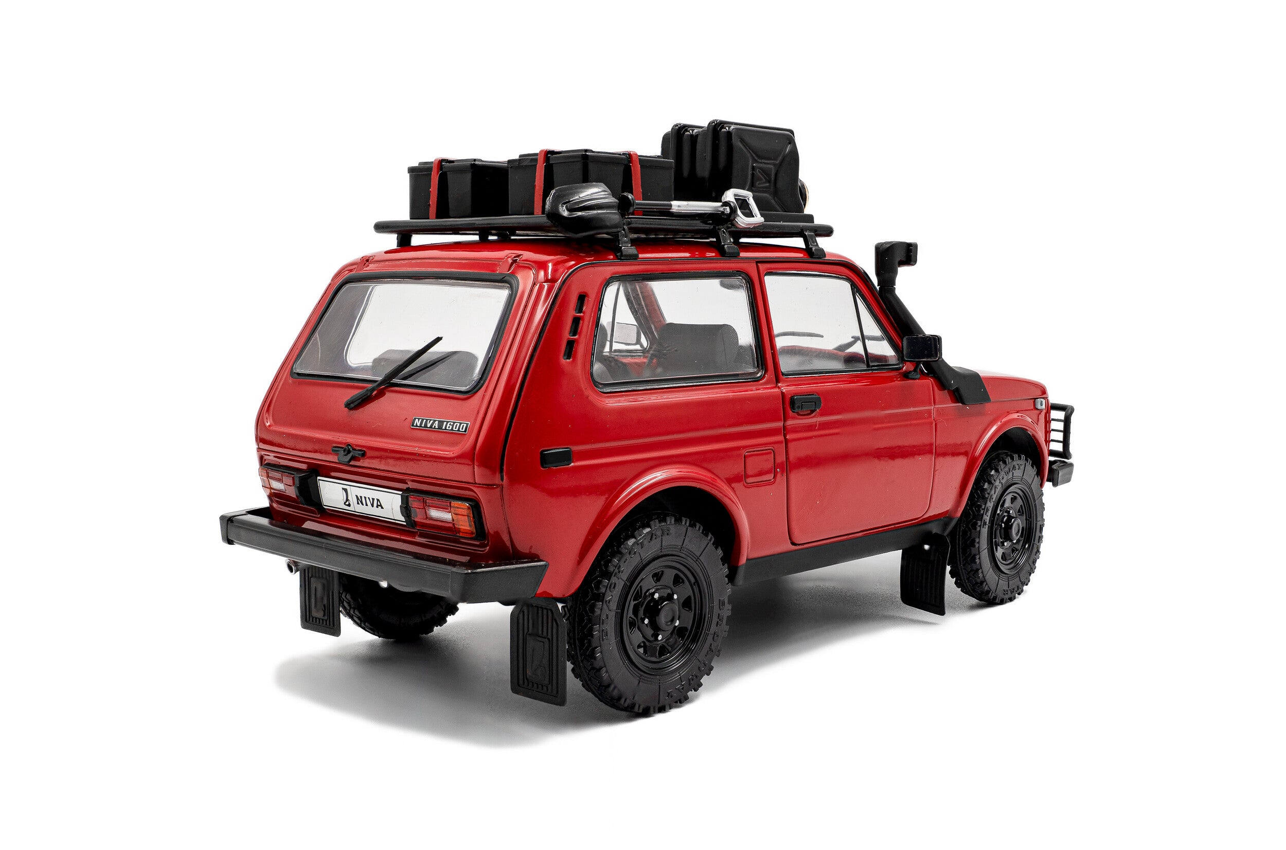 SOLIDO 1:18 Scale Diecast, 1980 Lada Niva, Red - S1807306