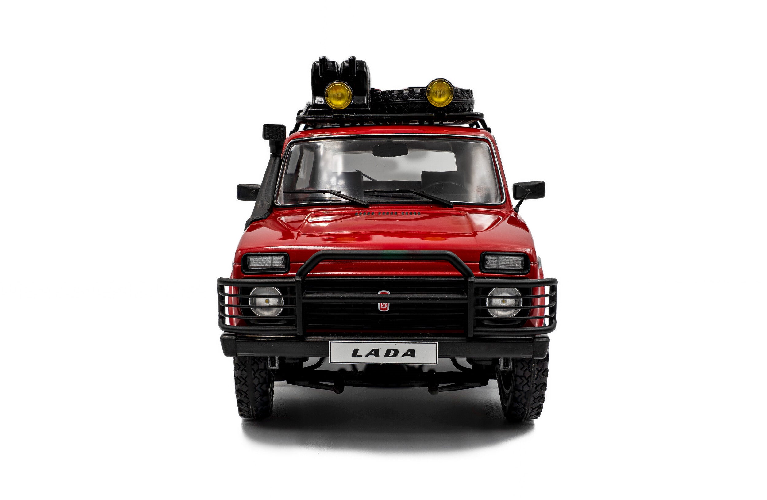 SOLIDO 1:18 Scale Diecast, 1980 Lada Niva, Red - S1807306