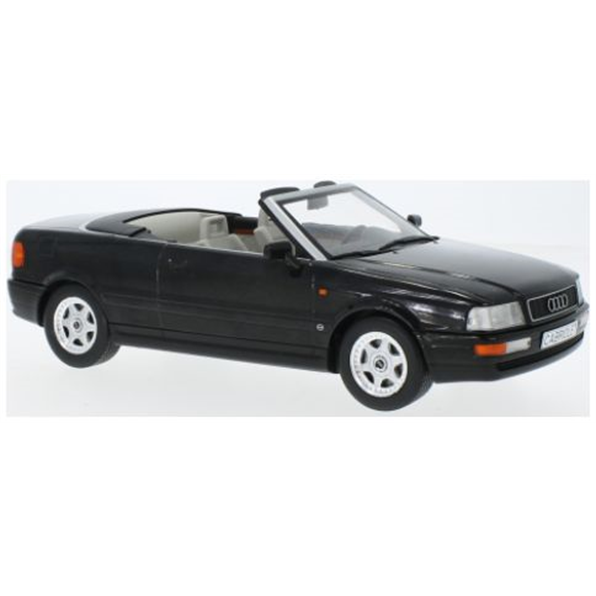MCG 1:18 Scale Diecast Model Car - 1991 Audi Cabriolet - Black