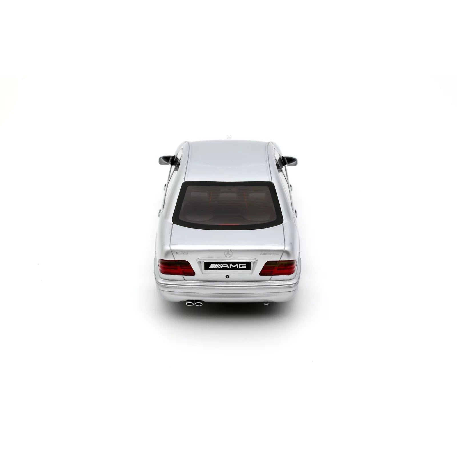 OTTO 1:18 Scale Resin - 2001 Mercedes-Benz E55 AMG W210 - Brilliant Silver 744 - OT459