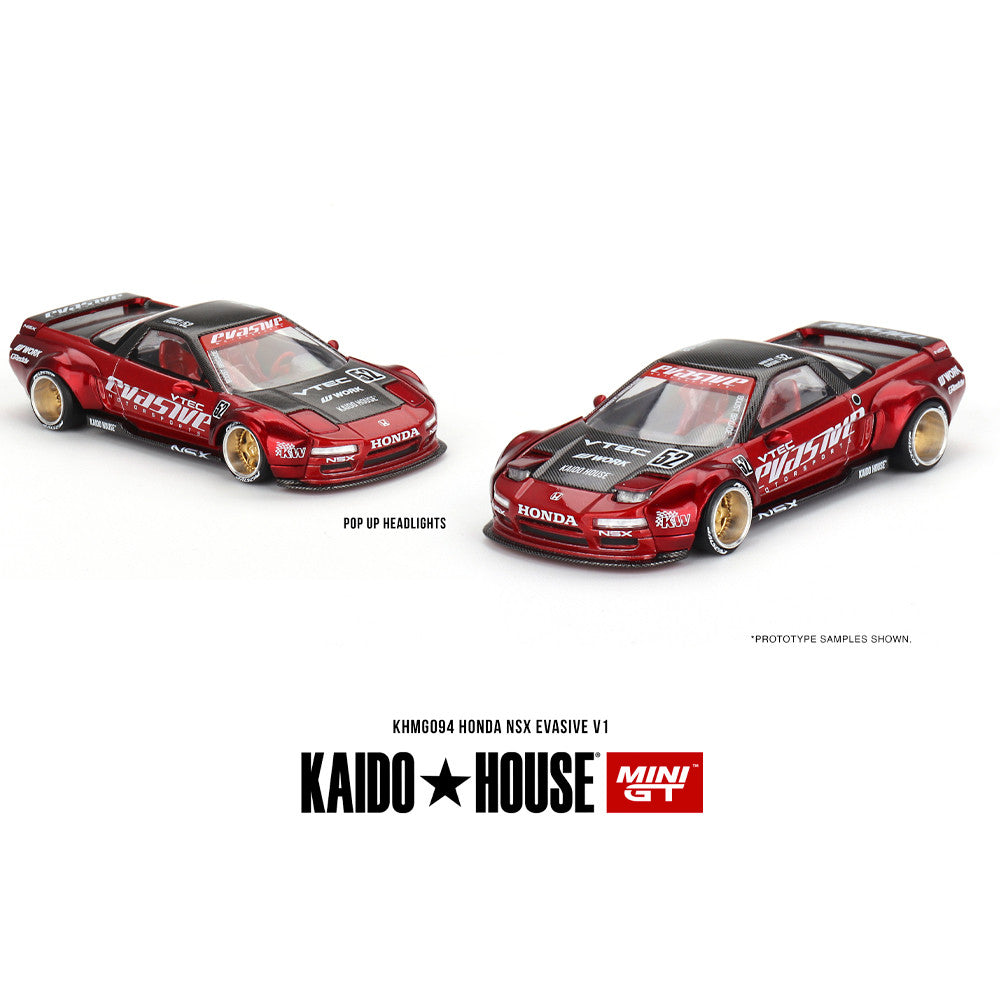 Mini GT 1:64 Kaido House Honda NSX Evasive V1 1:64 Diecast Model - KHMG094