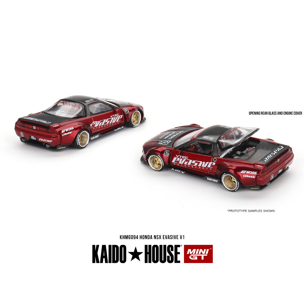 Mini GT 1:64 Kaido House Honda NSX Evasive V1 1:64 Diecast Model - KHMG094