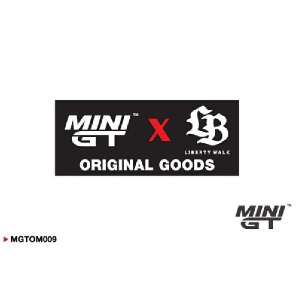 MINI GT X LB ORIGINAL GOODS STICKER (8X19CM) - MGTOM009