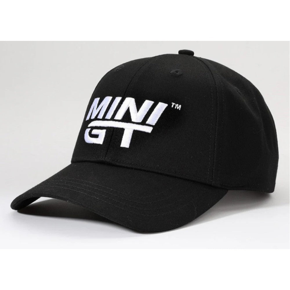 MINI GT CAP - BLACK WITH CLASSIC WHITE LOGO - MGTOM036