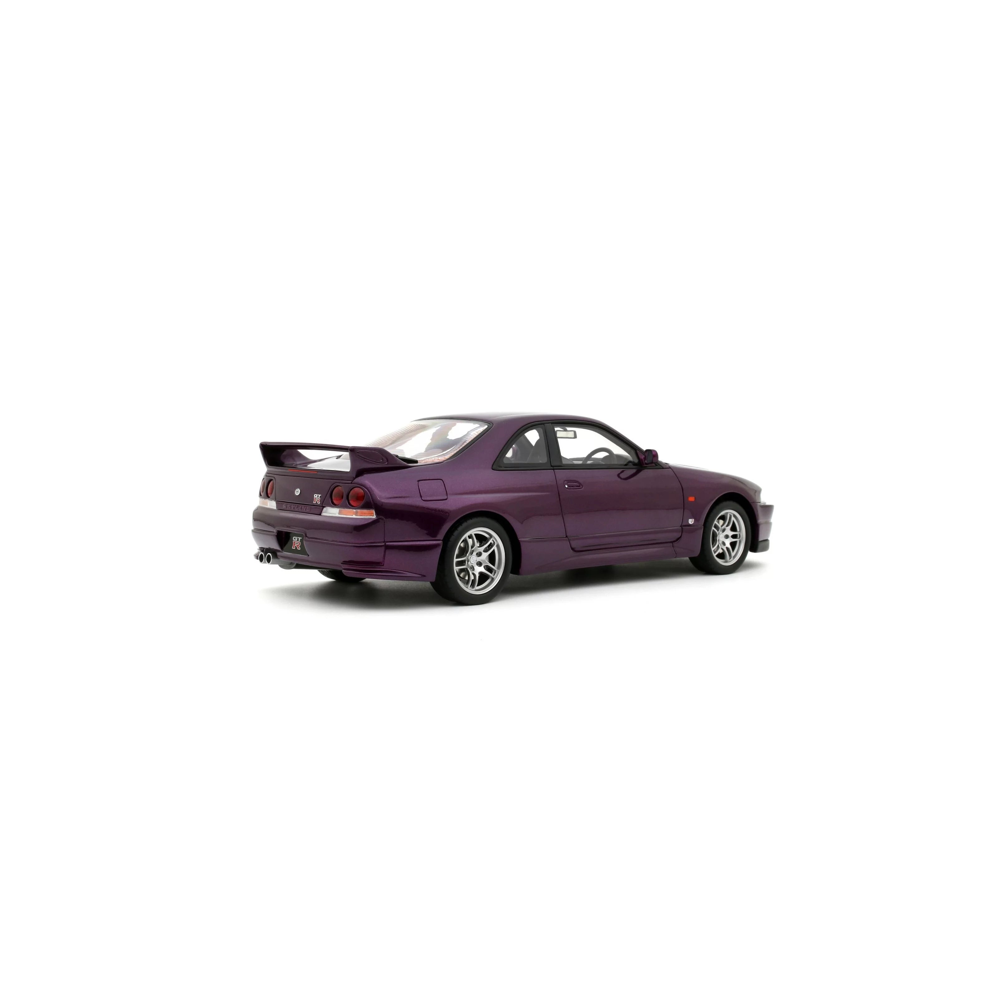 OTTO 1:18 Scale Resin - 1995 Nissan Skyline GT-R R33 V-Spec - Midnight Purple - OT1138