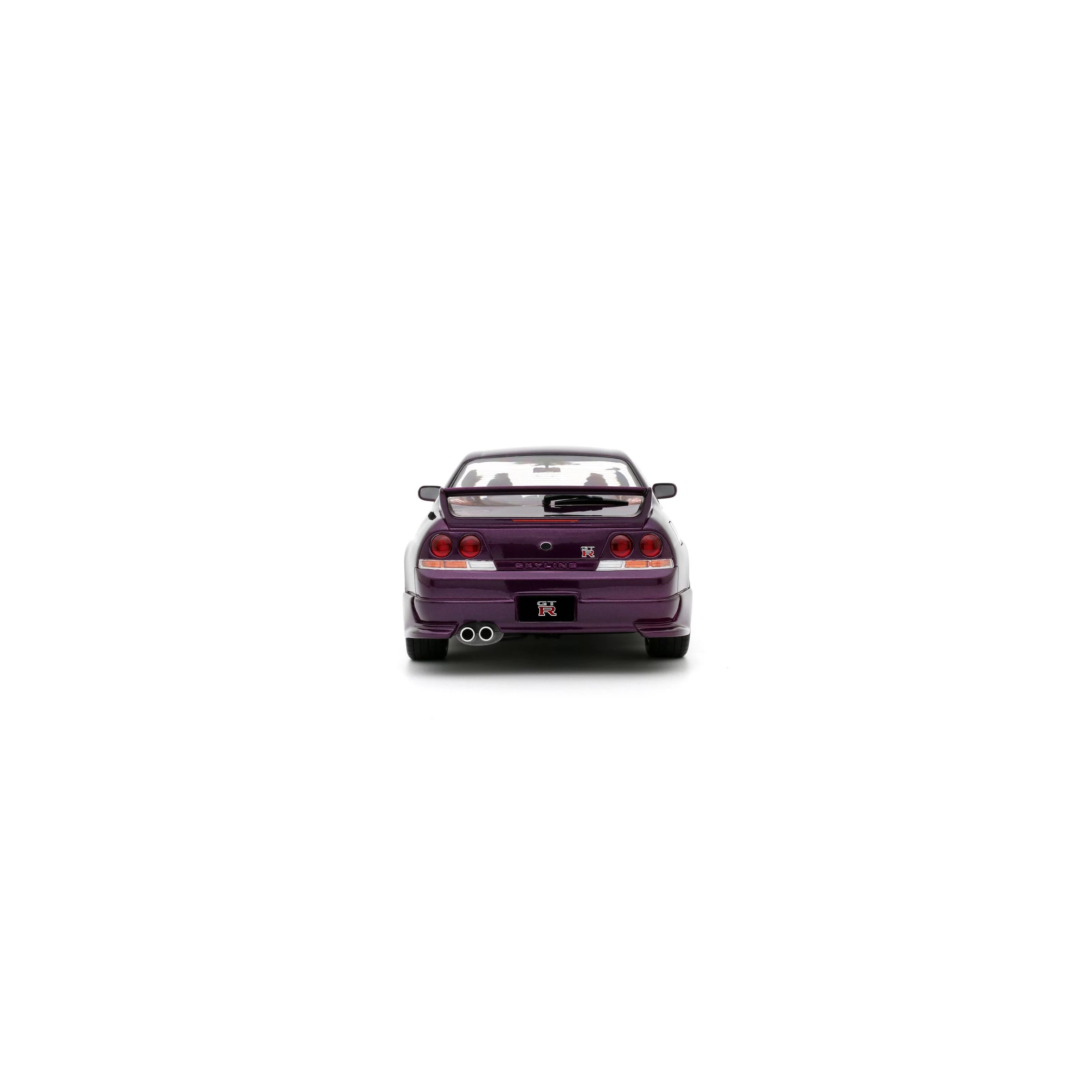 OTTO 1:18 Scale Resin - 1995 Nissan Skyline GT-R R33 V-Spec - Midnight Purple - OT1138