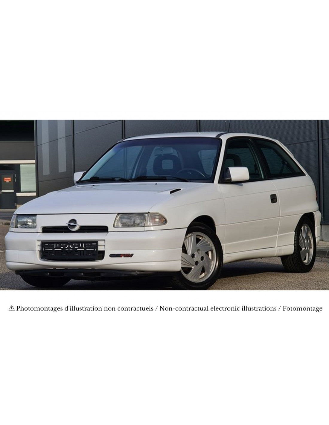 Norev 1:18 Scale Diecast - 1992 Opel (Vauxhall) Astra GSi - White - 183673