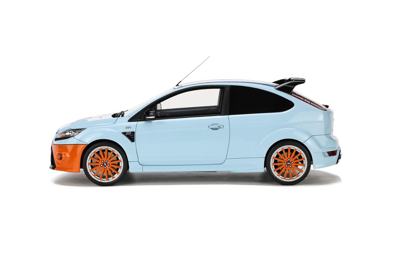 OTTO 1:18 Scale Resin Model Car - Ford Focus RS MK2 - Le Mans - Blue (OT1011)