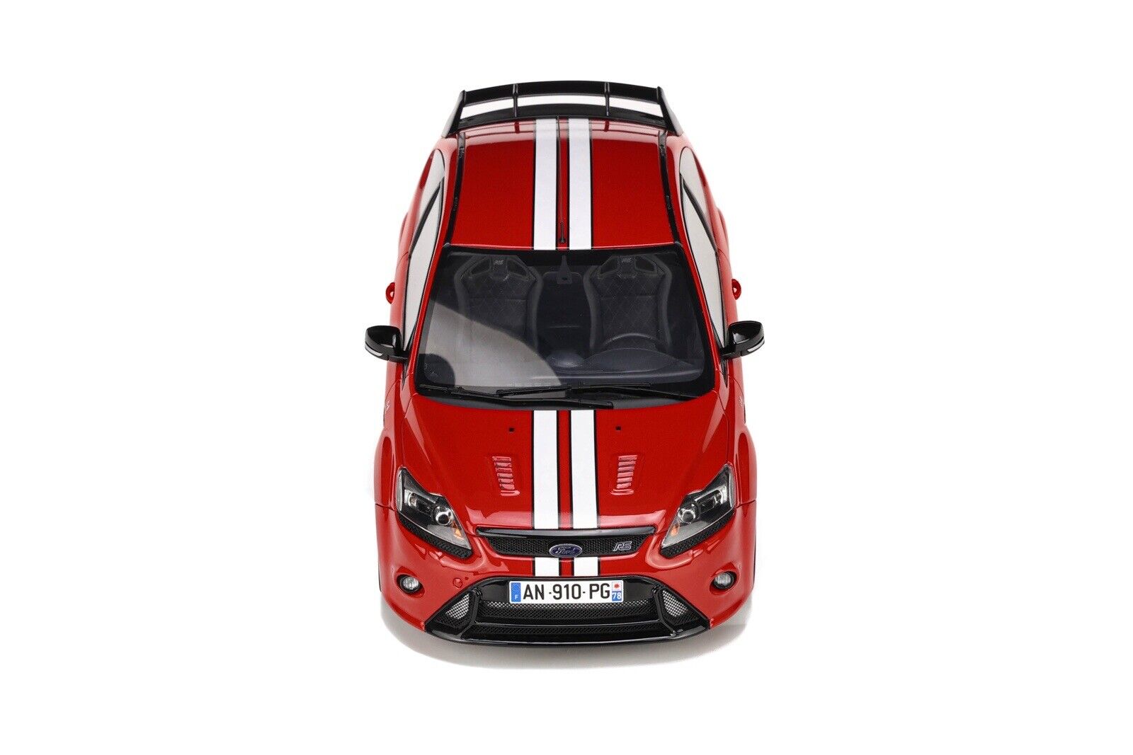 OTTO 1:18 Scale Resin Model Car -  Ford Focus RS MK2  - Le Mans  - Red (OT1007)