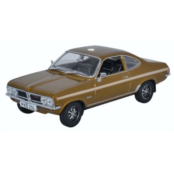 Oxford Diecast 1:43 Scale Diecast Model Car Vauxhall Firenza Sport SL, Honey Starmist