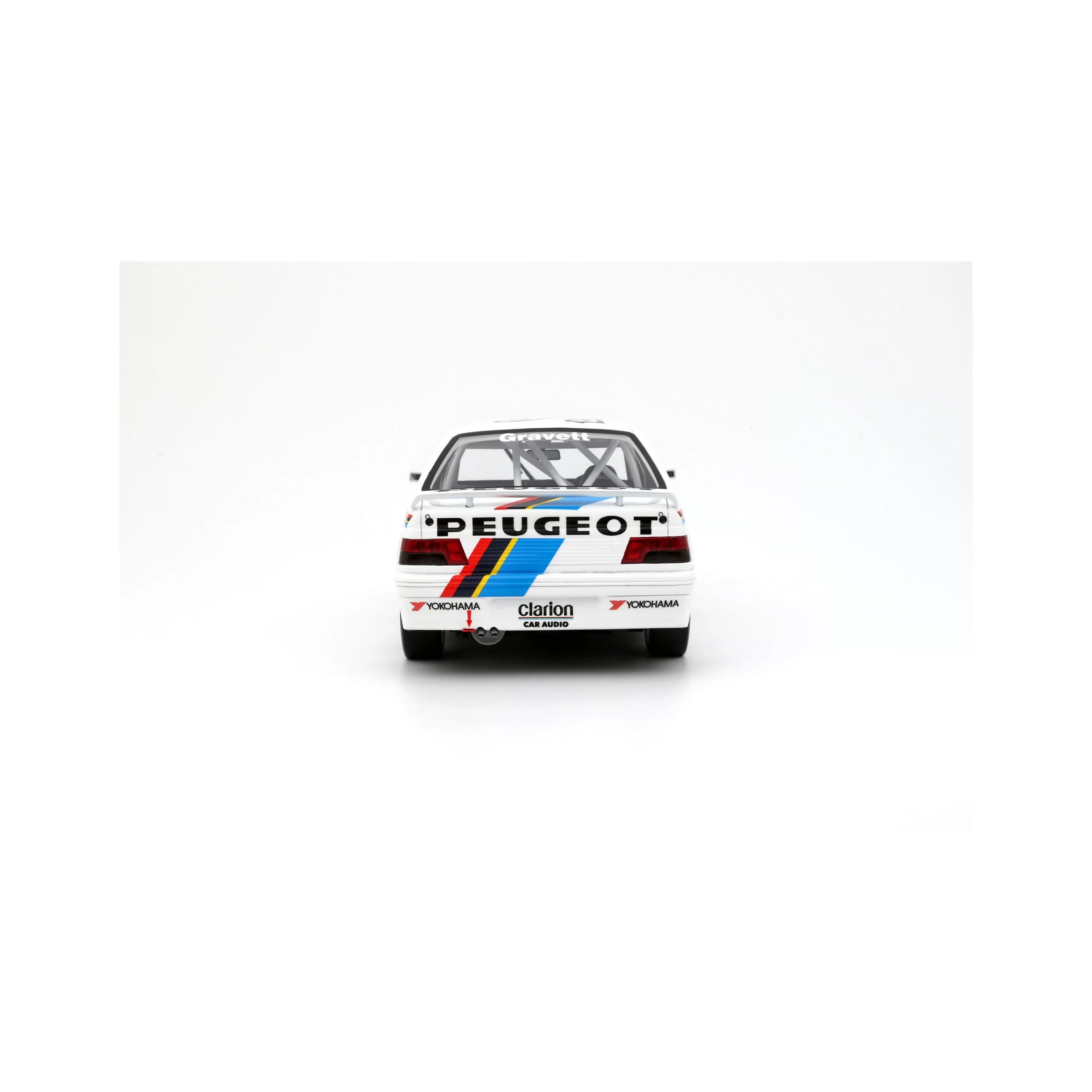 OTTO 1:18 Scale Resin - Peugeot 405 MI16 BTCC 1992 - White - OT1141