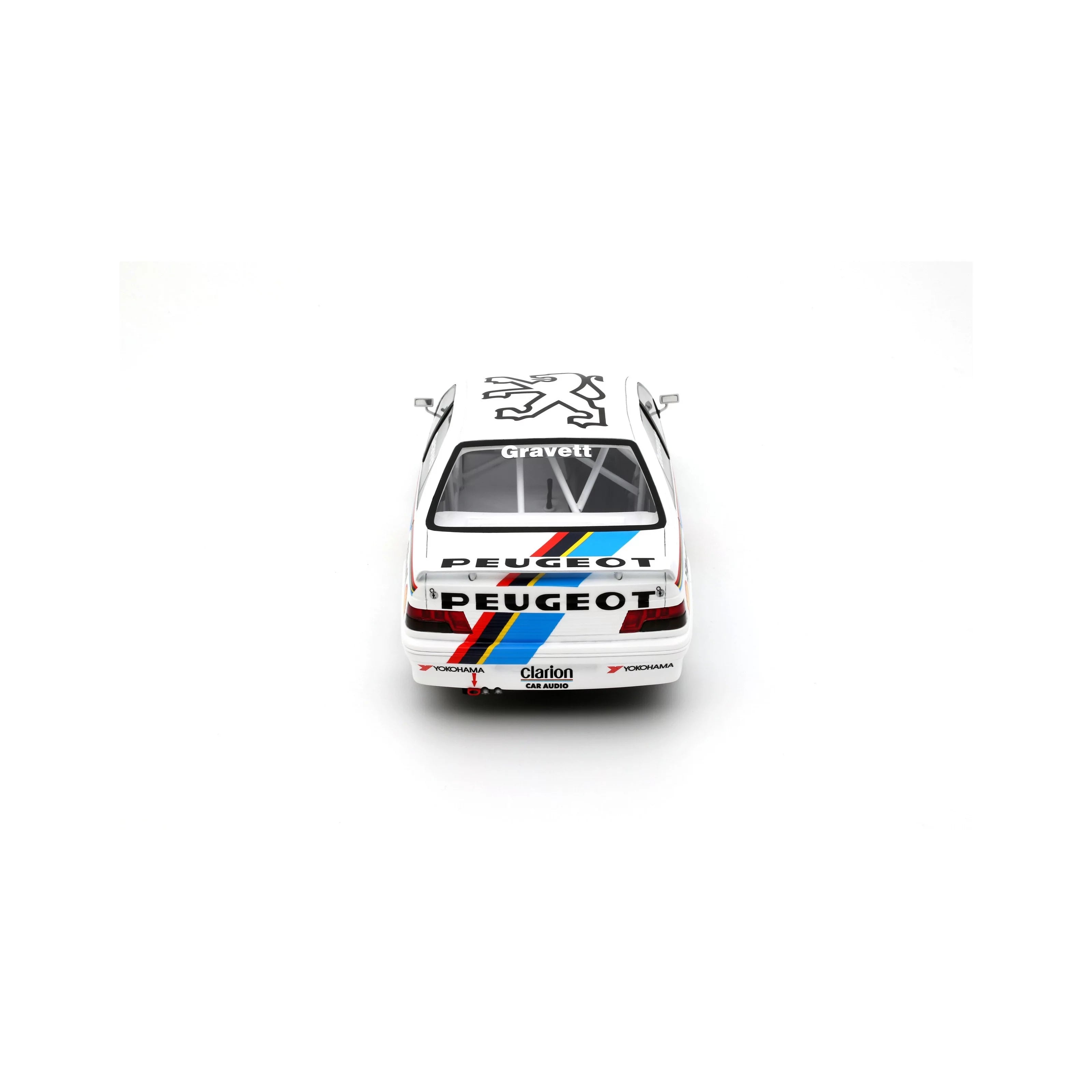 OTTO 1:18 Scale Resin - Peugeot 405 MI16 BTCC 1992 - White - OT1141