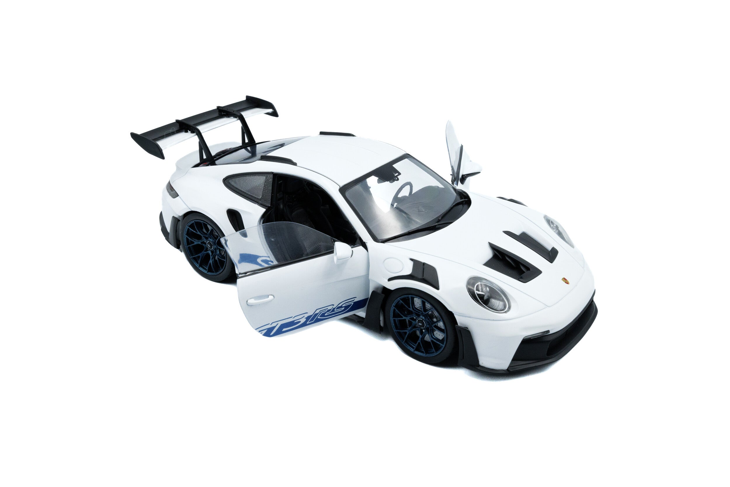 SOLIDO 1:18 Scale Diecast Model, 2024 Porsche 911 992 GT3 RS COUPE - White - S1812102