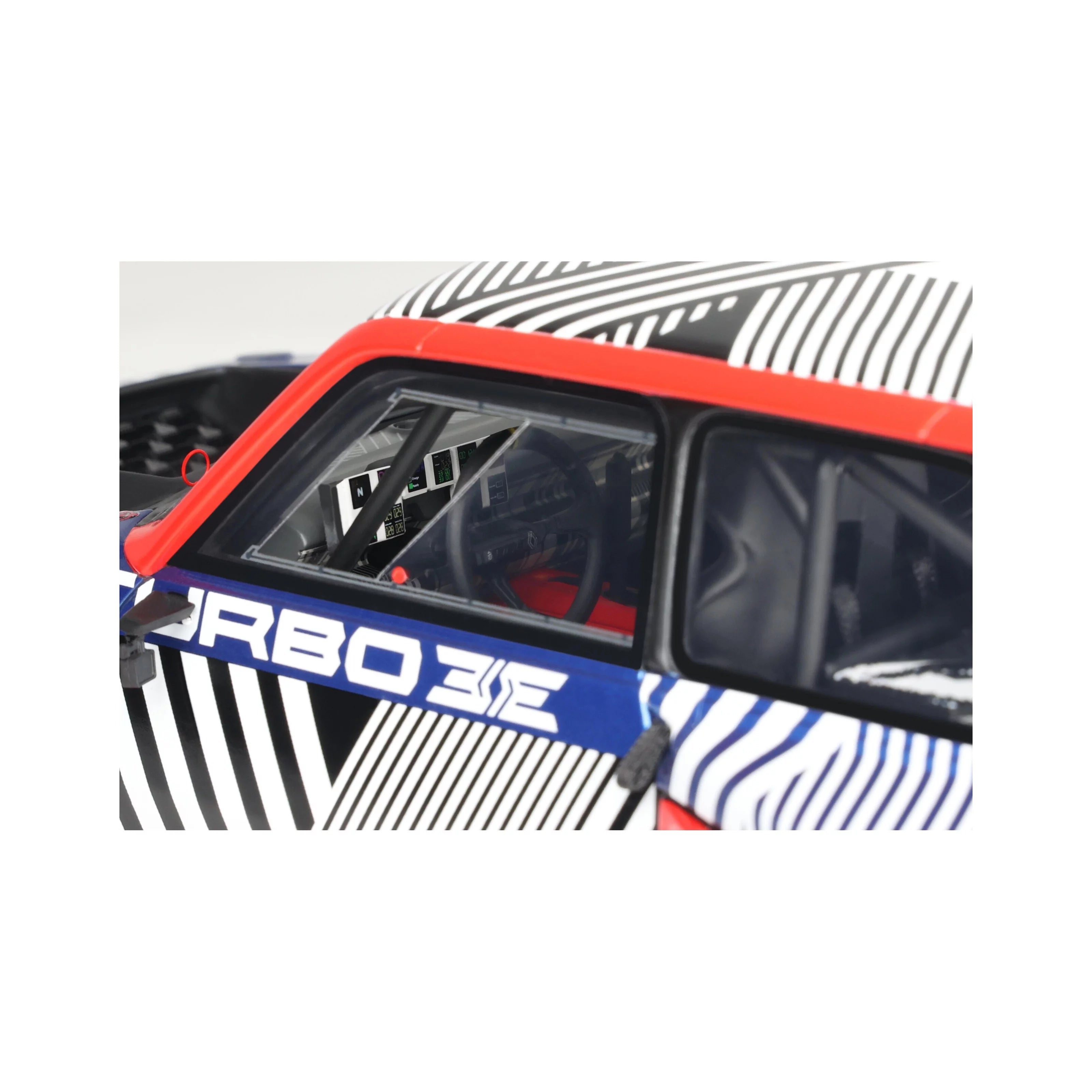 OTTO 1:18 Scale Resin - 2023 Renault 5 Turbo 3E E-Tech - Metal Blue - OT1175