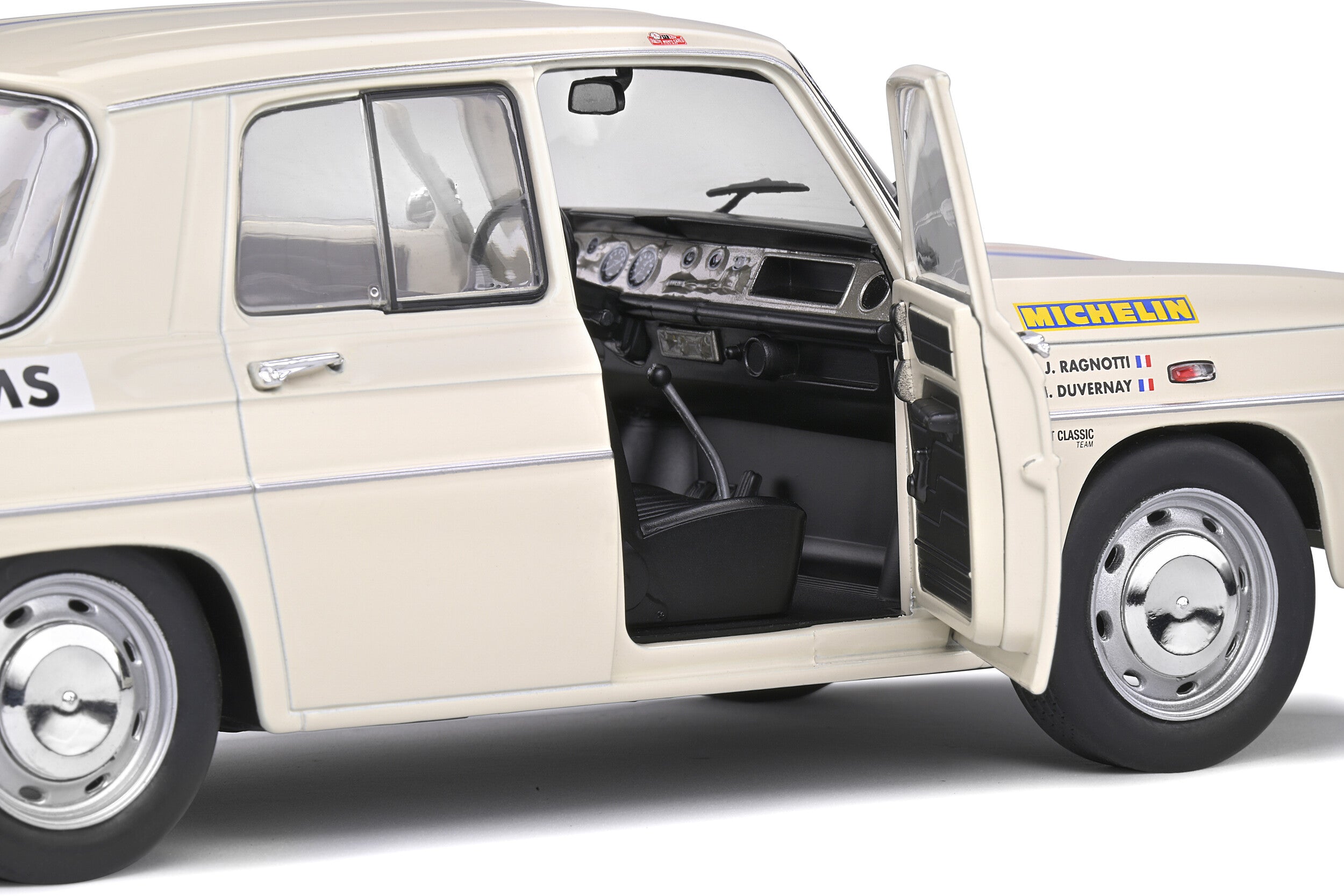 SOLIDO 1:18 Scale Diecast Model Car RENAULT 8 GORDINI 2014 Monte Carlo Rally