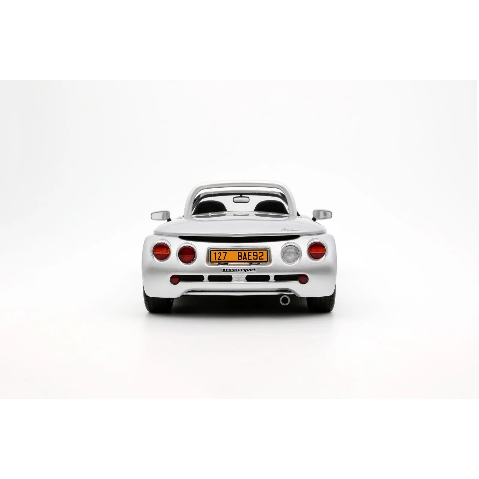 OTTO 1:18 Scale Resin - 1999 Renault Spider - Titan Grey 647 - OT1142