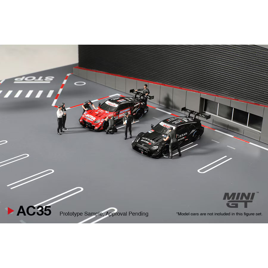 Mini GT 1:64 Diecast Figures, NISMO Technician Team - MGTAC35