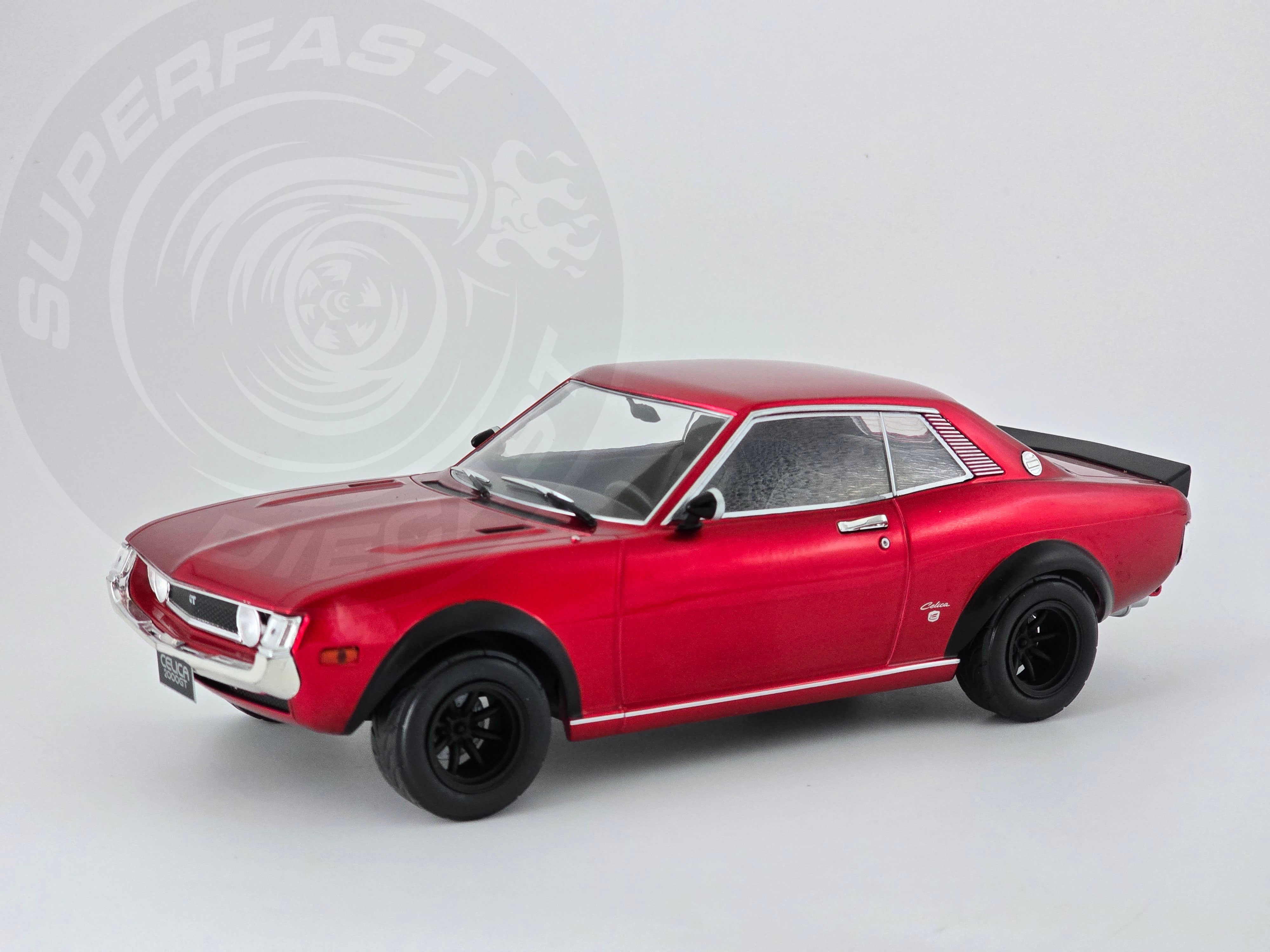 IXO 1:18 Diecast - 1971 Toyota Celica 2000 GT (RA21), Red - IXO18CMC190.22