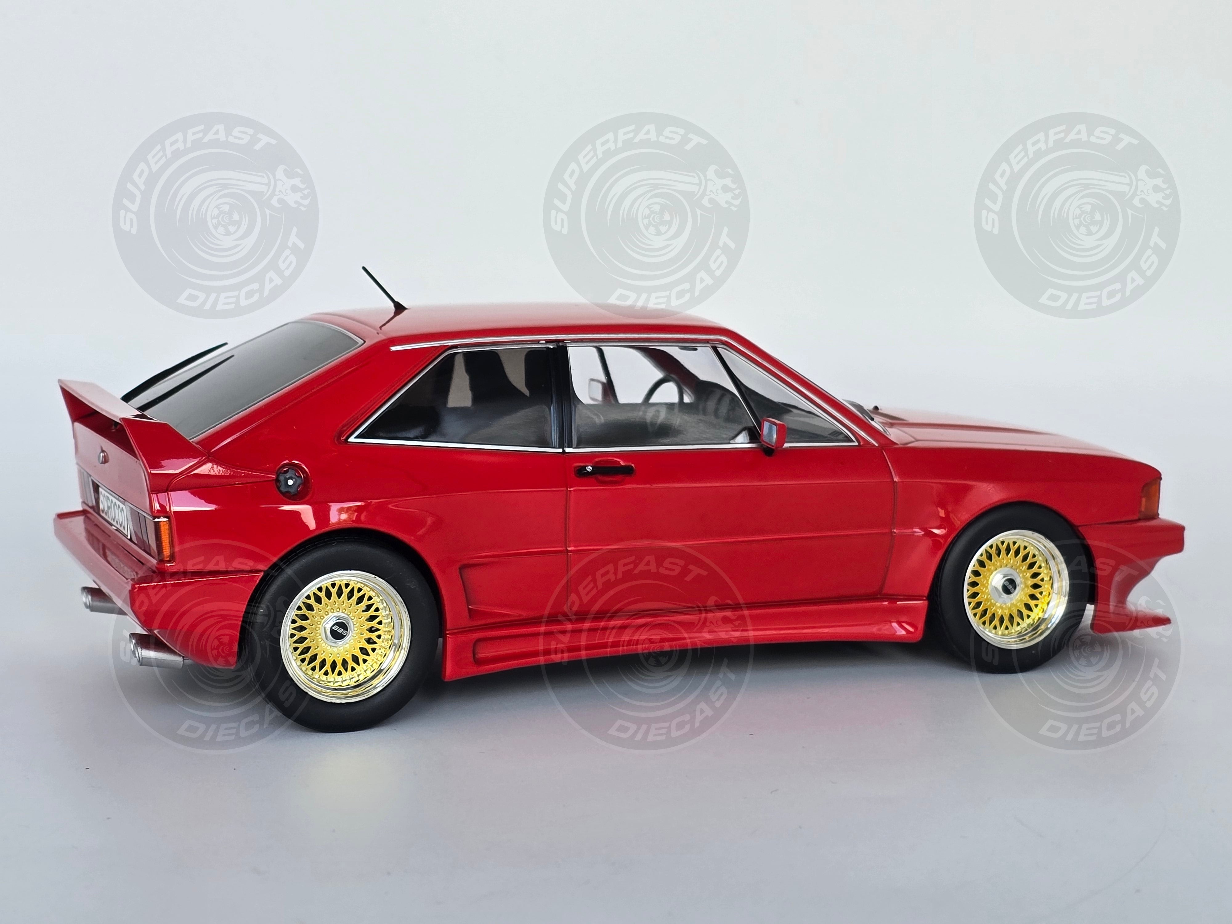 MCG 1:18 Diecast - 1980 Volkswagen VW Scirocco Reiger GTO, Red - MCG18446