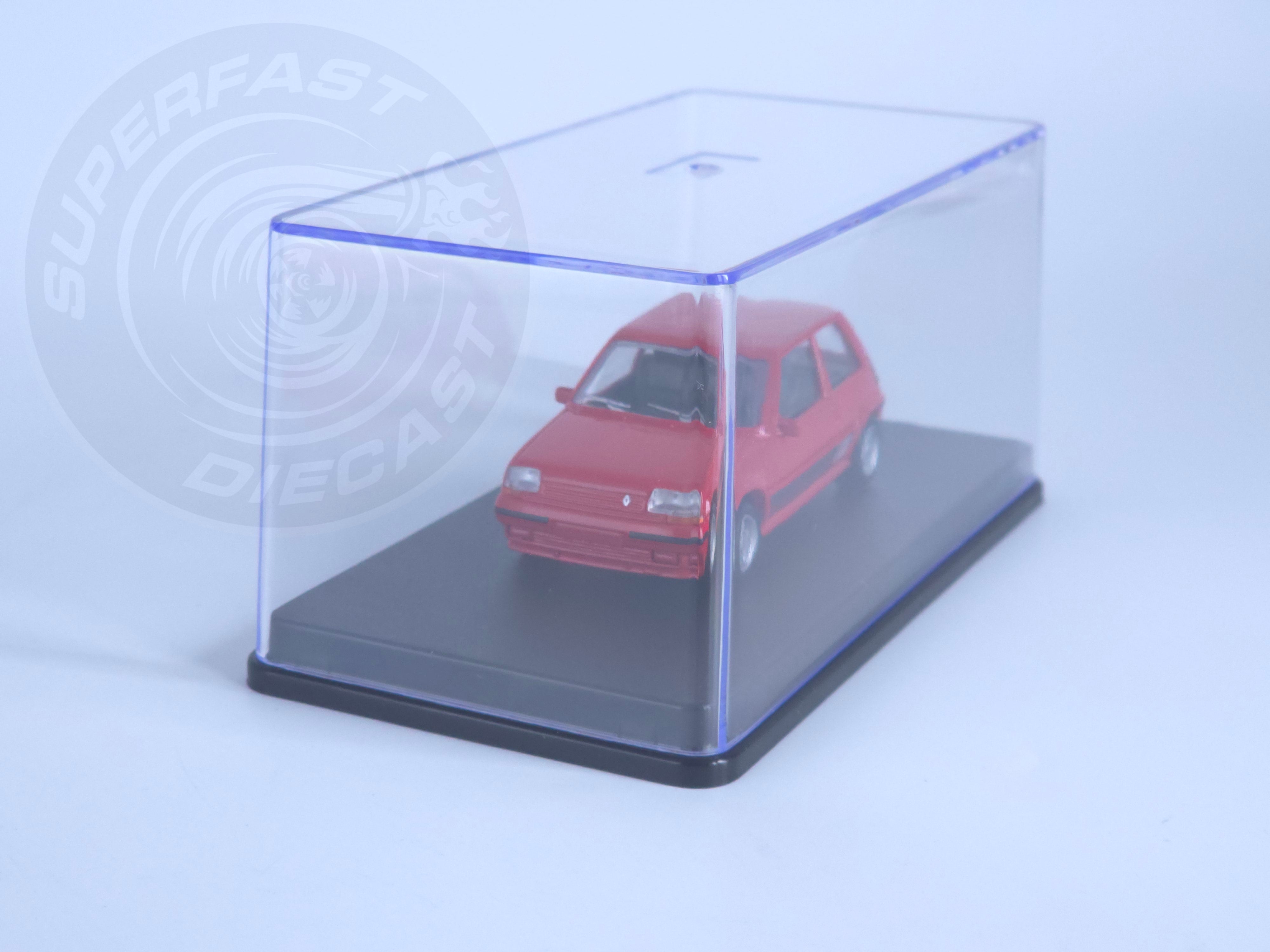 Triple 9 - 1:43 Stackable Display Case with Black Base - T9-43000