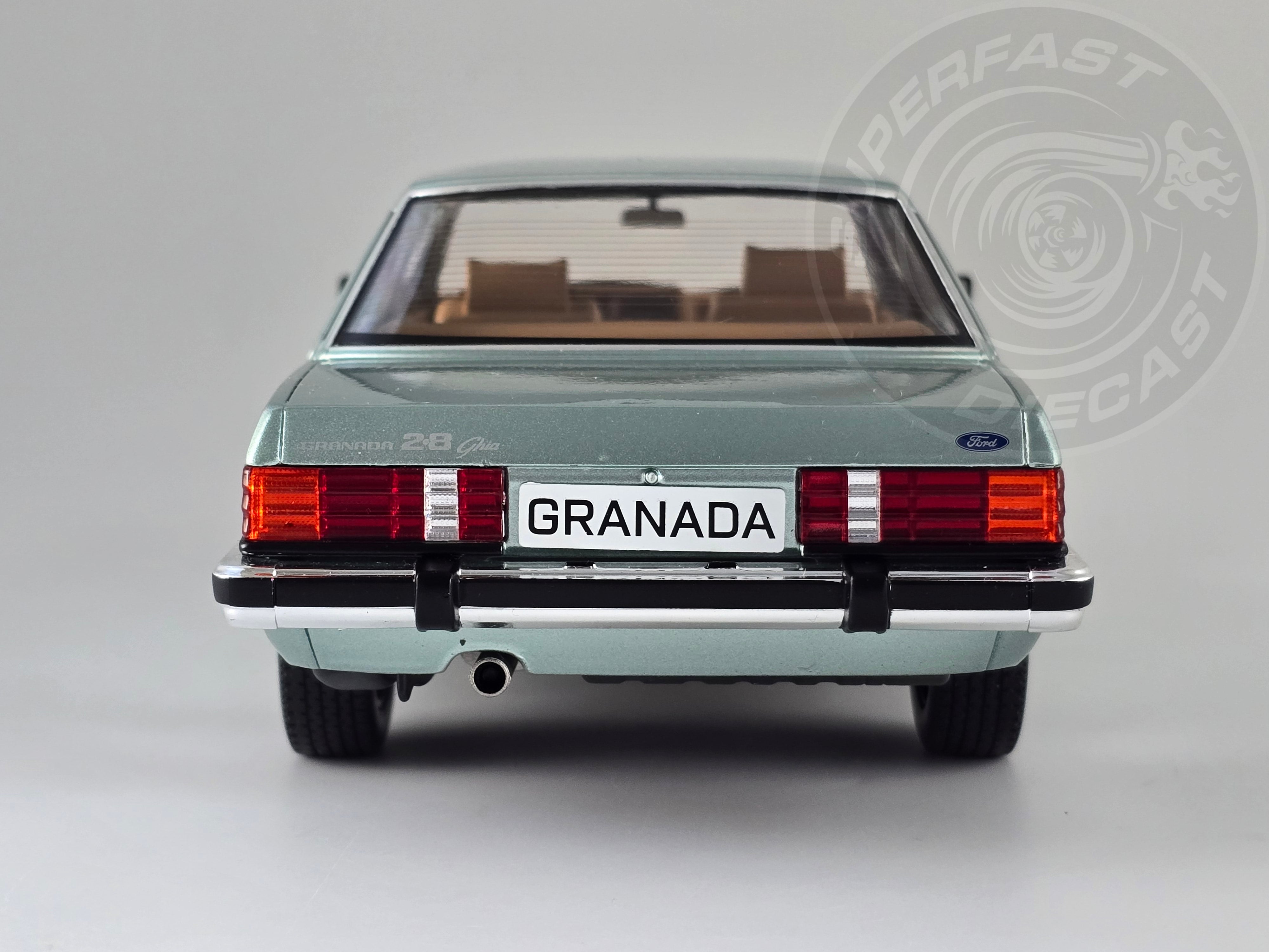MCG 1:18 Scale Diecast MCG 1:18 Scale Diecast Ford Granada MK II 2.8 Ghia, Green - MCG18535