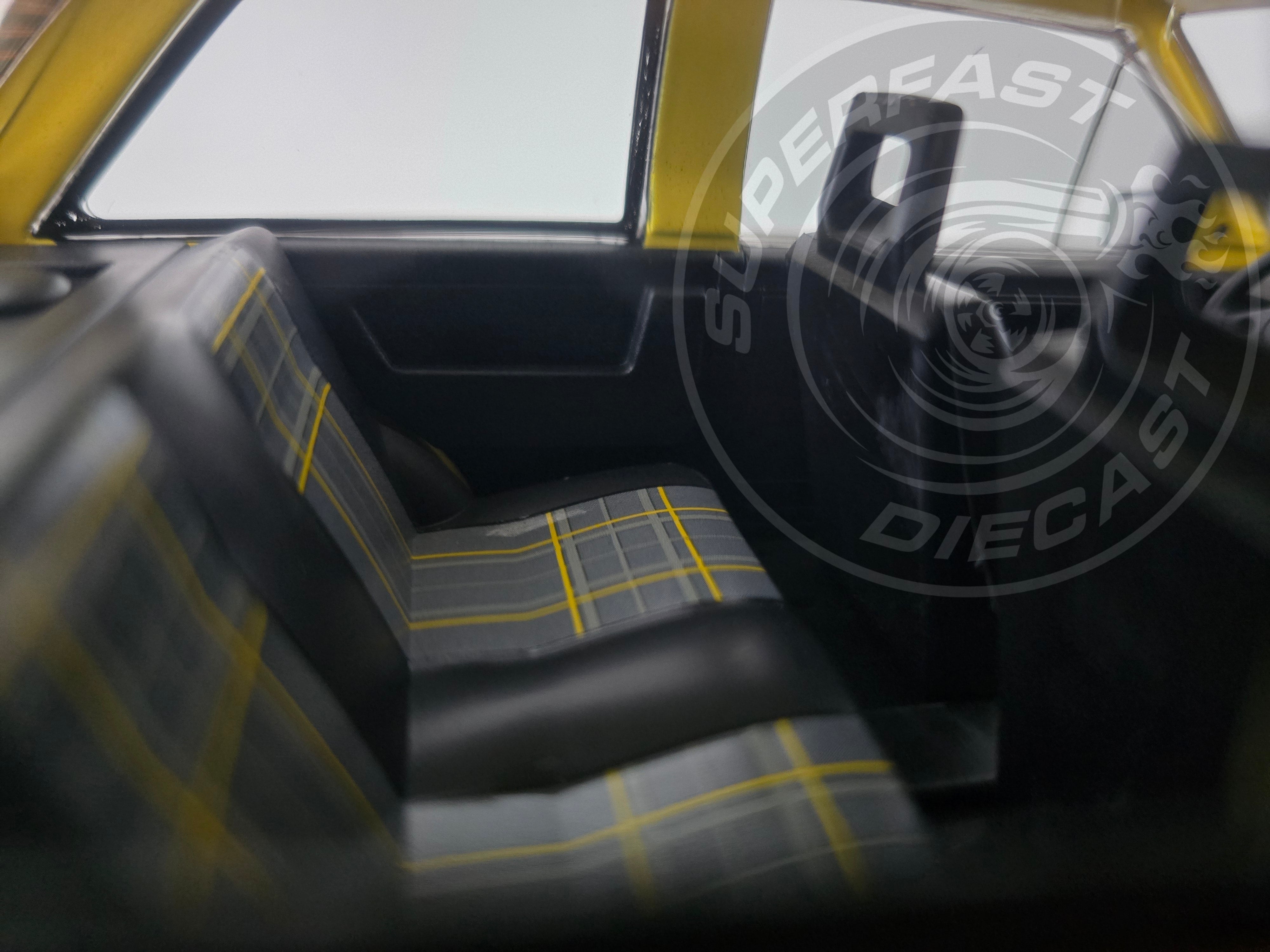 MCG 1:18 Scale Diecast - 1983 Opel Corsa A SR (Vauxhall Nova), Yellow - MCG18431
