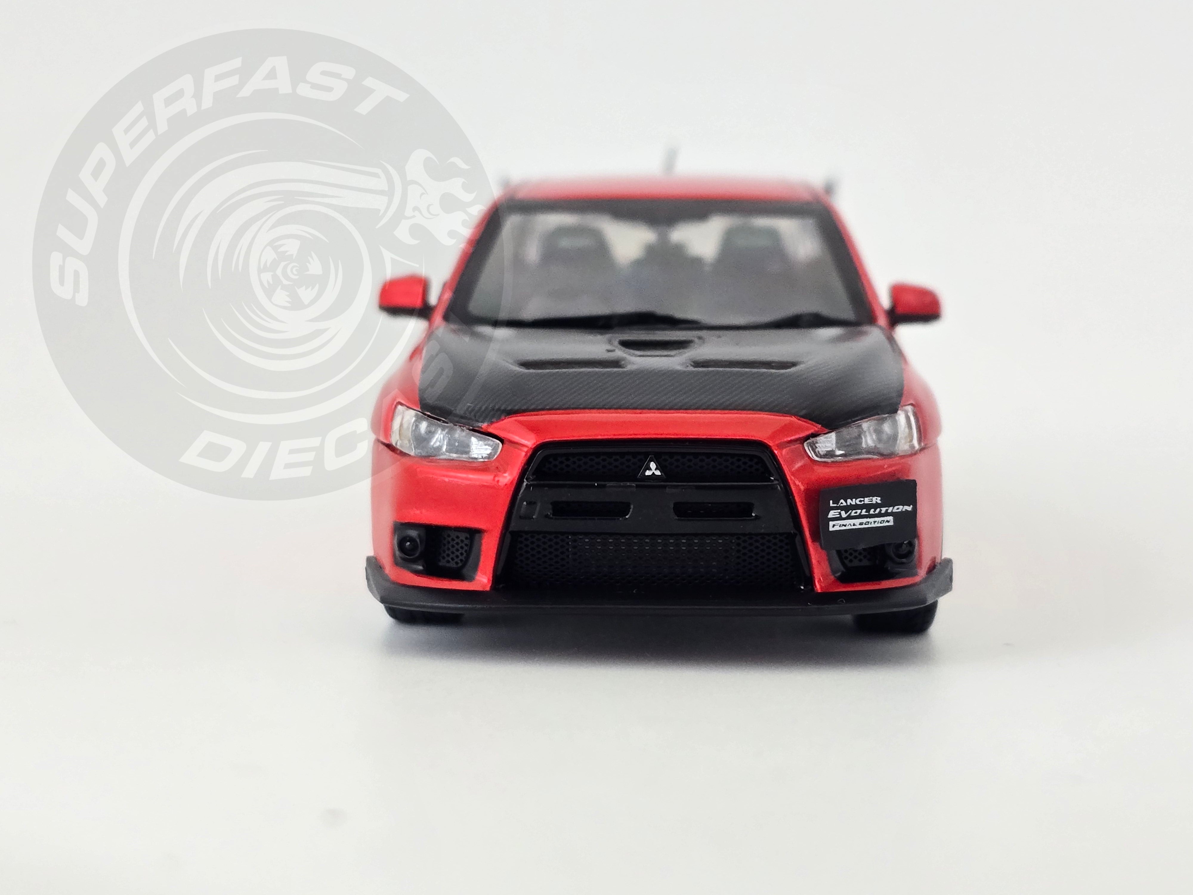 Vitesse 1:43 Scale Mitsubishi Lancer Evolution X - Red Metallic - 29351