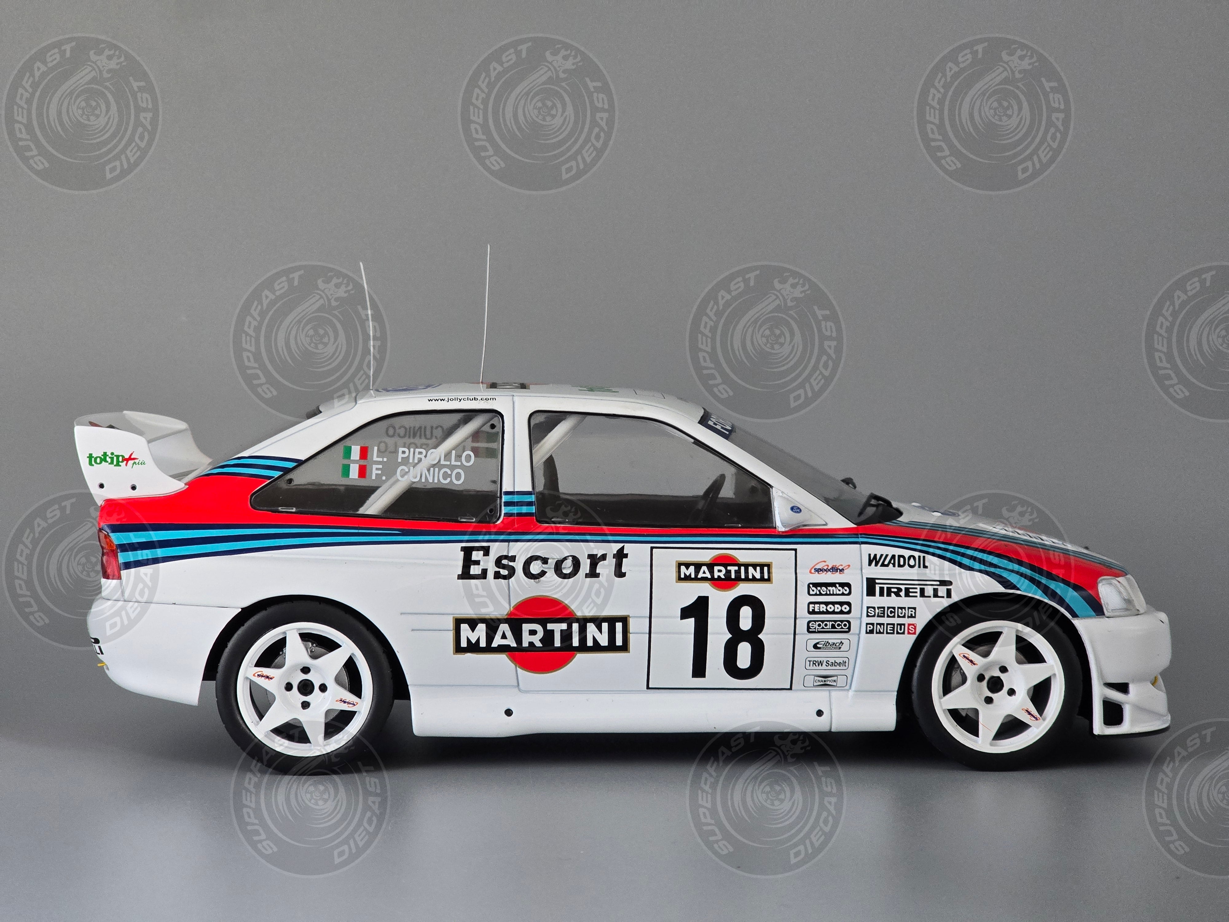 IXO 1:18 - Ford Escort RS Cosworth WRC, Rallye Sanremo, 1998, #18, G.Cunico/L.Pirollo - IXO18RMC171A.22