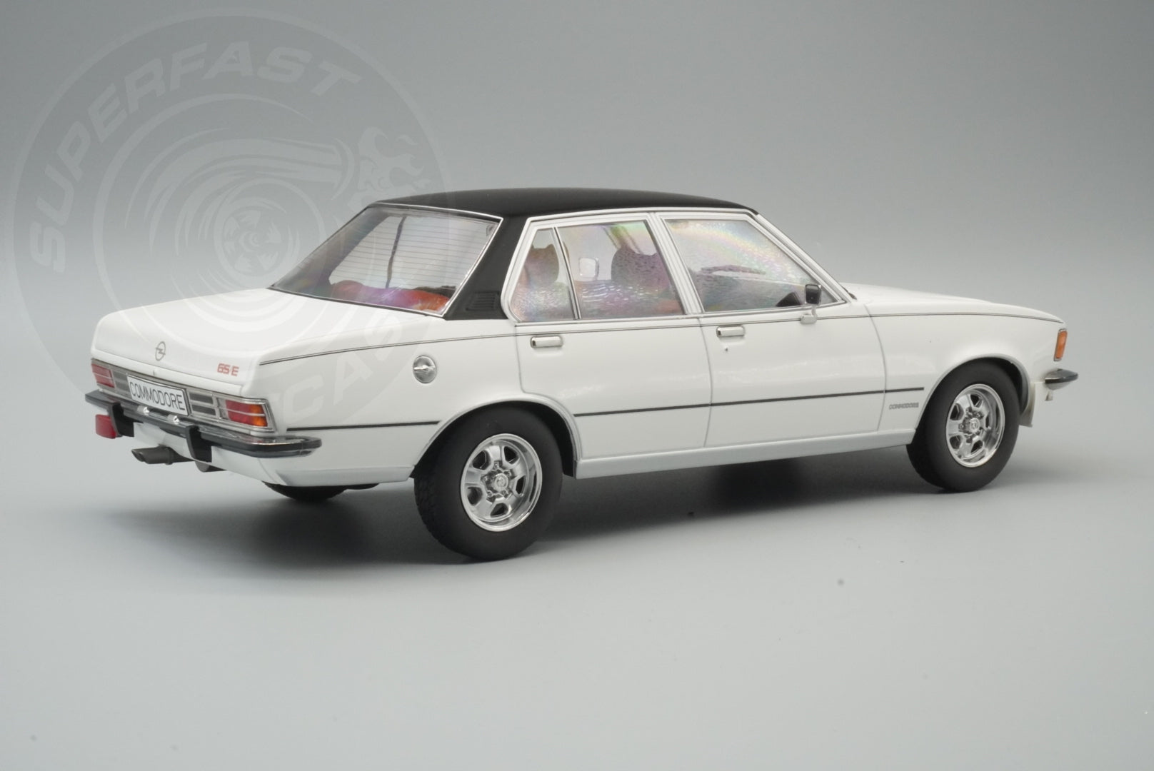 MCG 1:18 Scale Diecast - 1972 Opel Commodore GSE, White - MCG18564