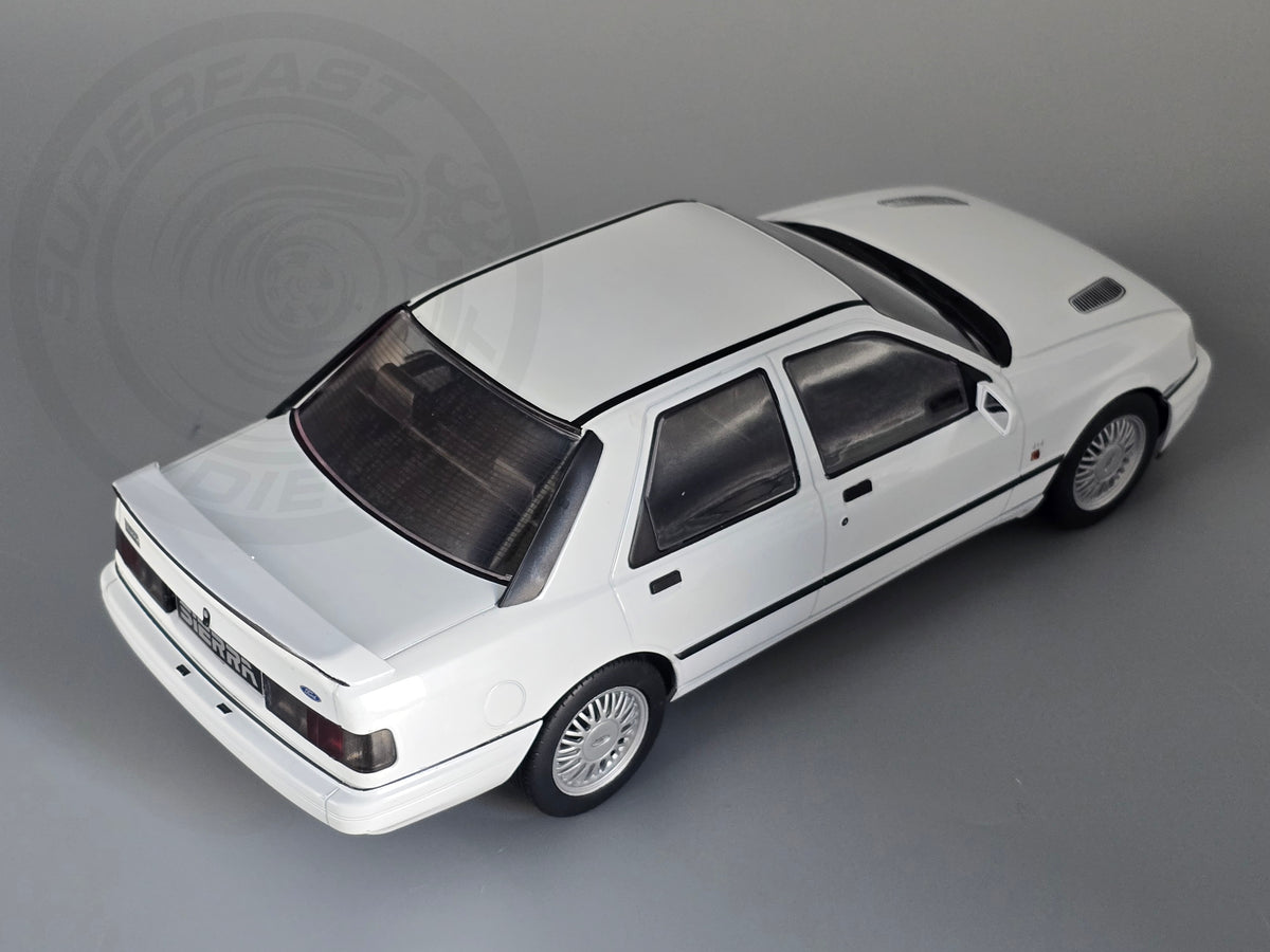 MCG 1:18 Scale - 1992 Ford Sierra Sapphire Cosworth 4x4 White - MCG18353