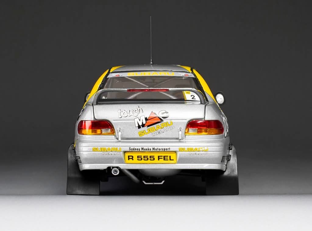 Sunstar Diecast - 1:18 Subaru Impreza 555 - #2 B.Fisher/R.Kennedy - Winner AA Circuit of Ireland 1999 - 5601
