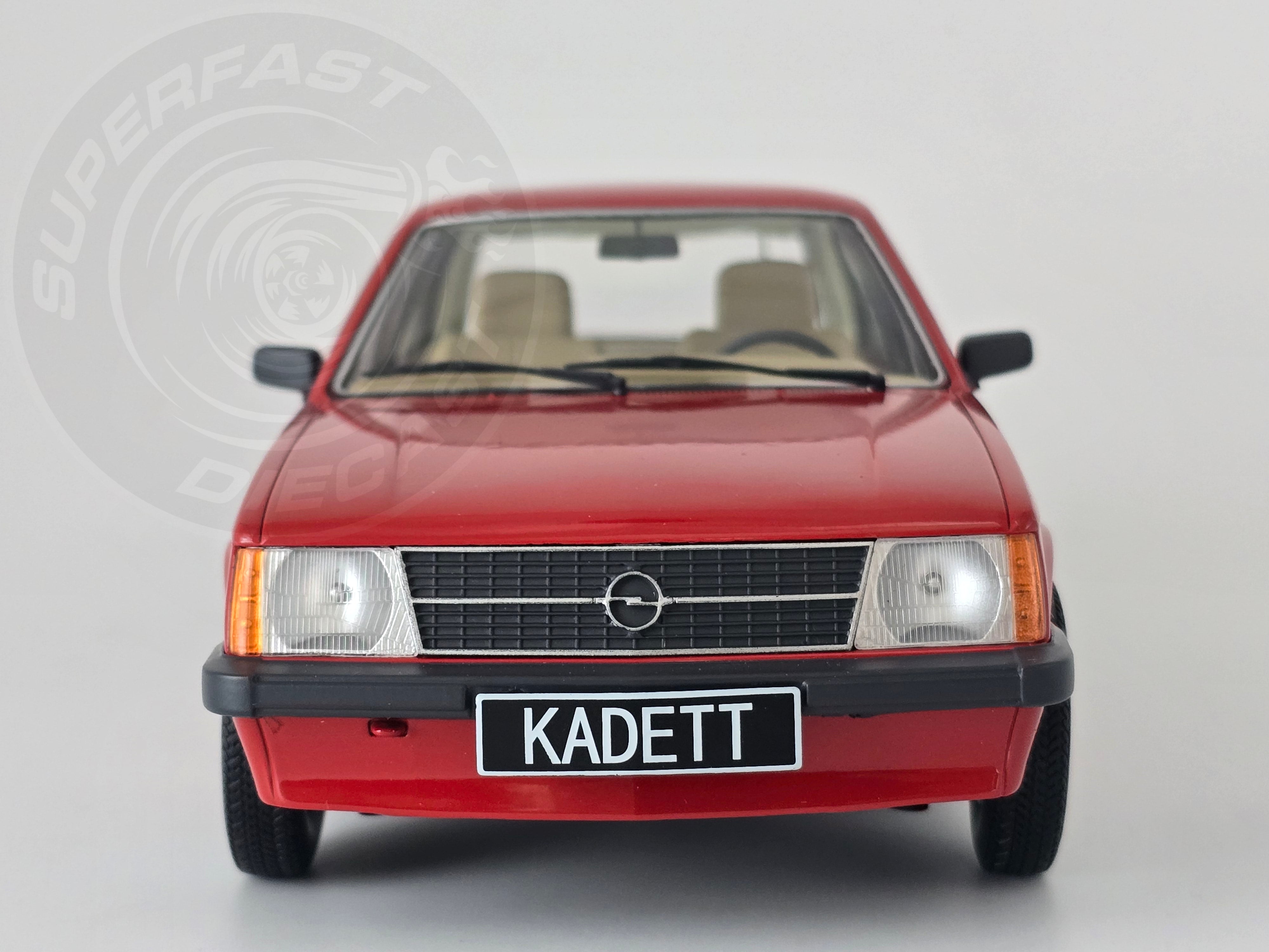 Triple 9 - 1:18 Scale Diecast - 1984 Opel Kadett D 5 Door, Red - T9-1800421