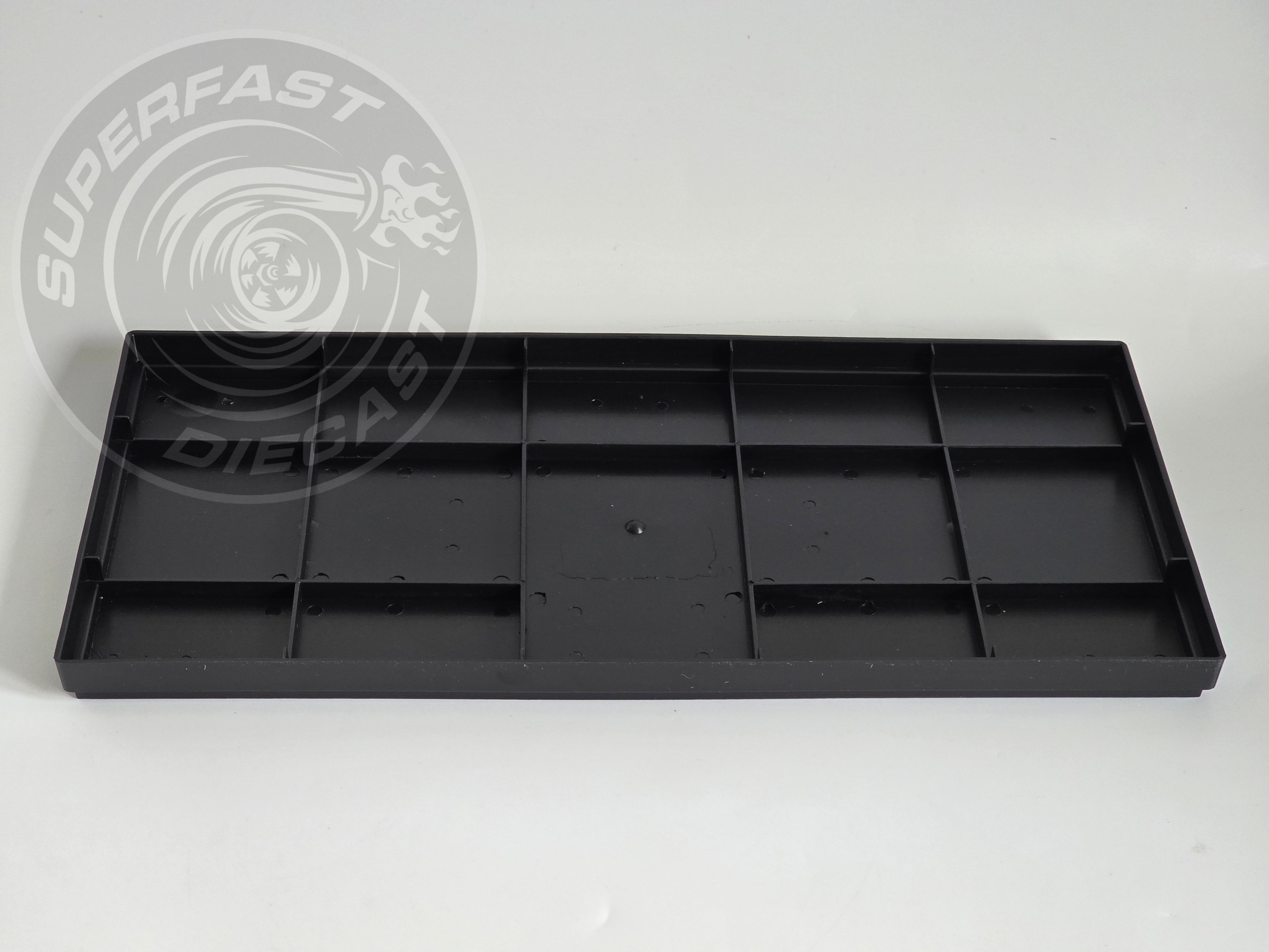 Triple 9 - 1:18 Stackable Display Case with Black Base - T9-18000