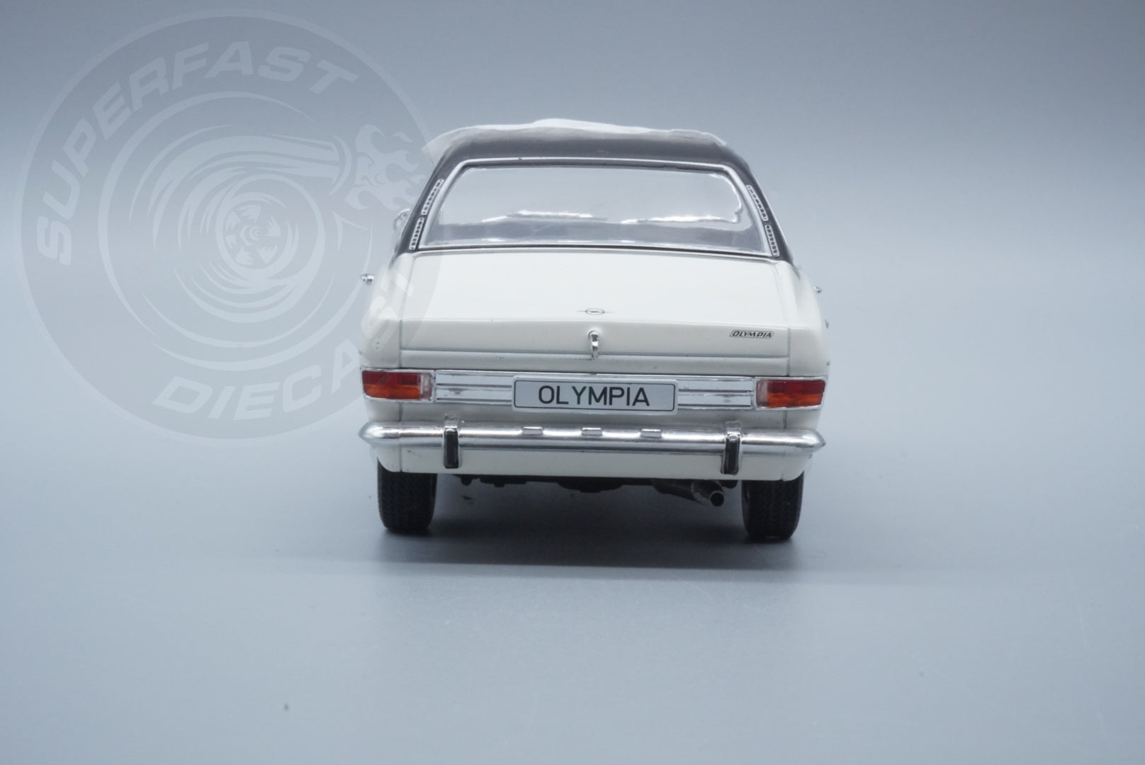 Whitebox 1:24 Scale Diecast Model Car - Opel Olympia A, White