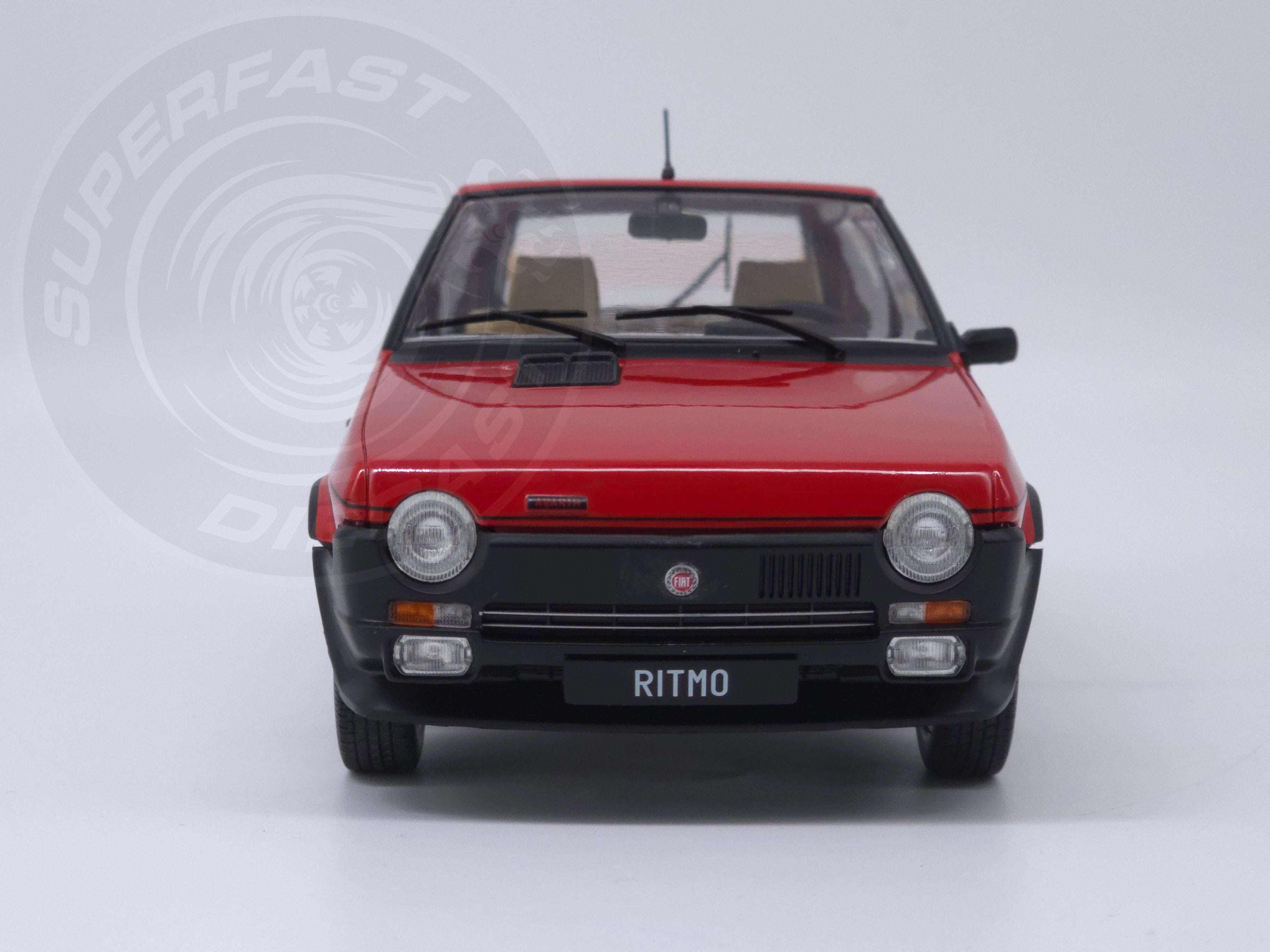 MCG 1:18 Scale Diecast Model Car - 1980 Fiat Ritmo TC 125 Abarth - Red