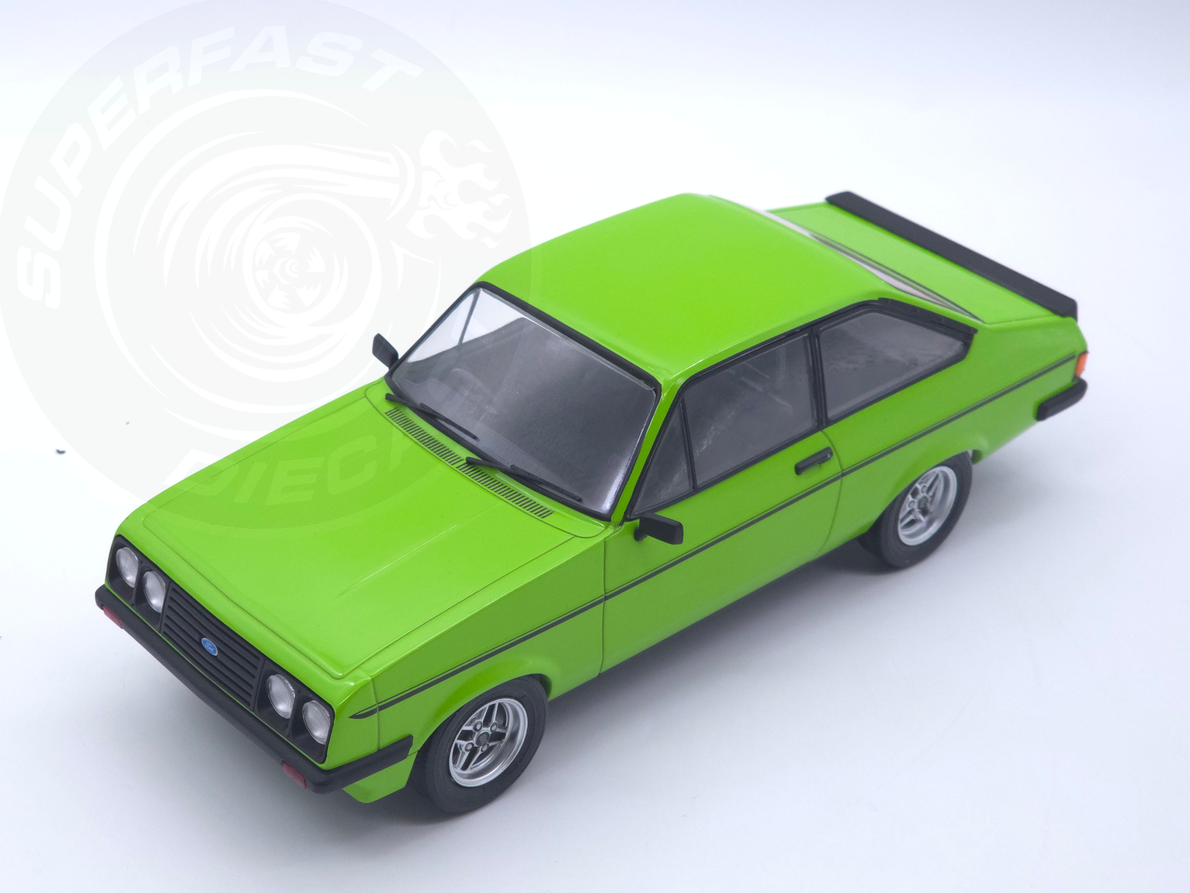 MCG 1:18 Ford Escort Mk2 RS2000 RHD, Green
