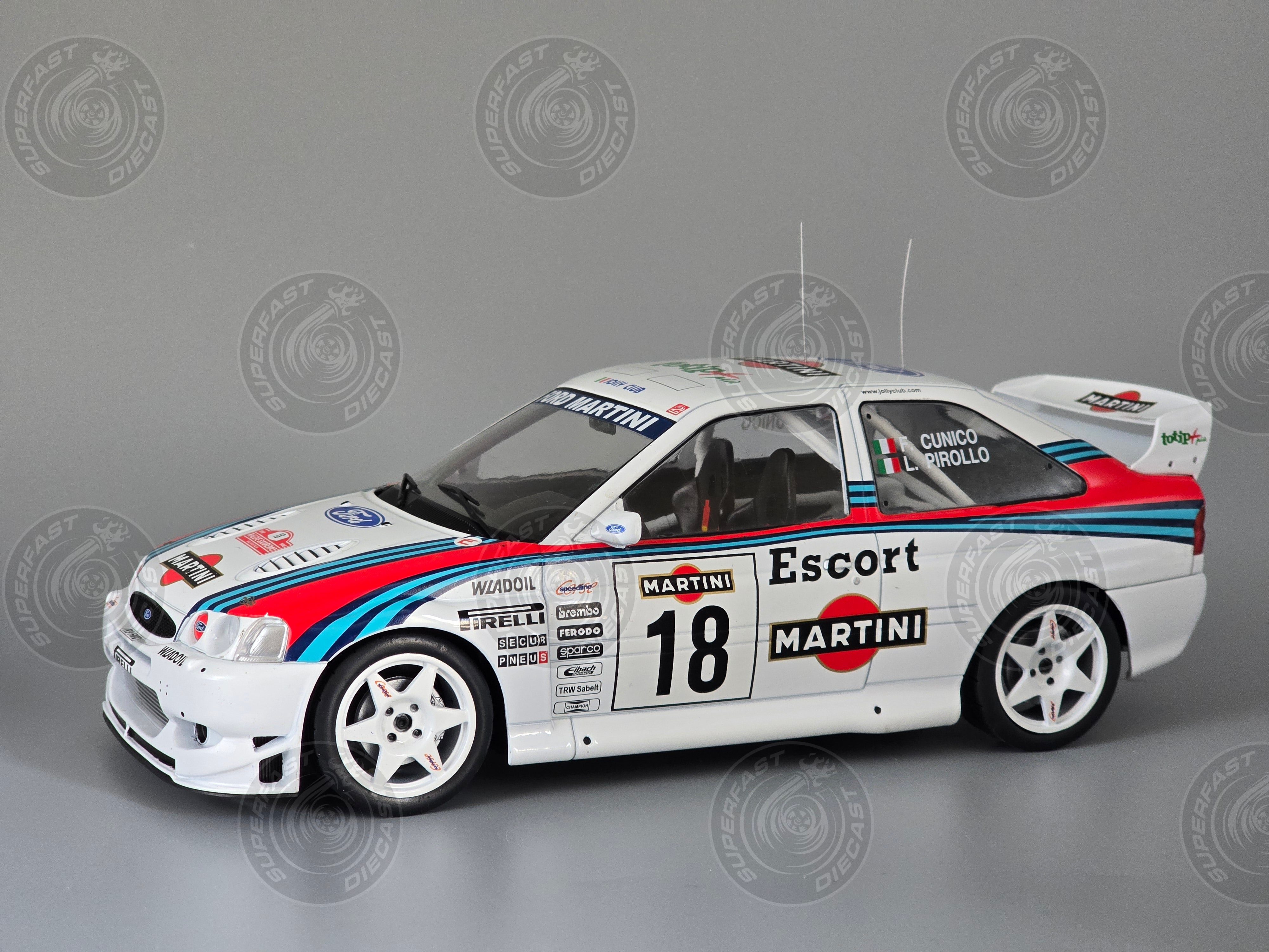IXO 1:18 - Ford Escort RS Cosworth WRC, Rallye Sanremo, 1998, #18, G.Cunico/L.Pirollo - IXO18RMC171A.22