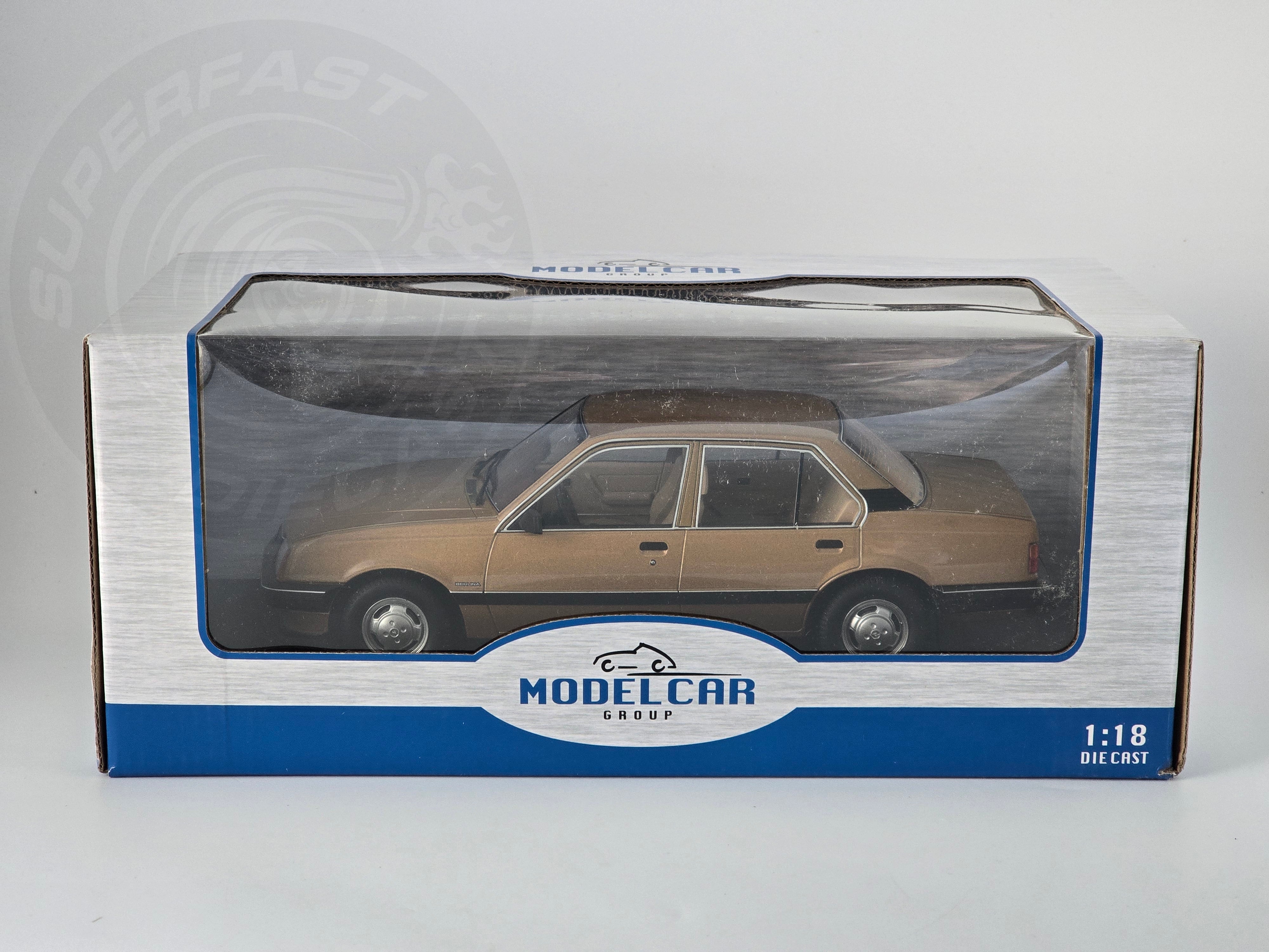 MCG 1:18 Scale Diecast - 1981 Opel Ascona C, Beige - MCG18459