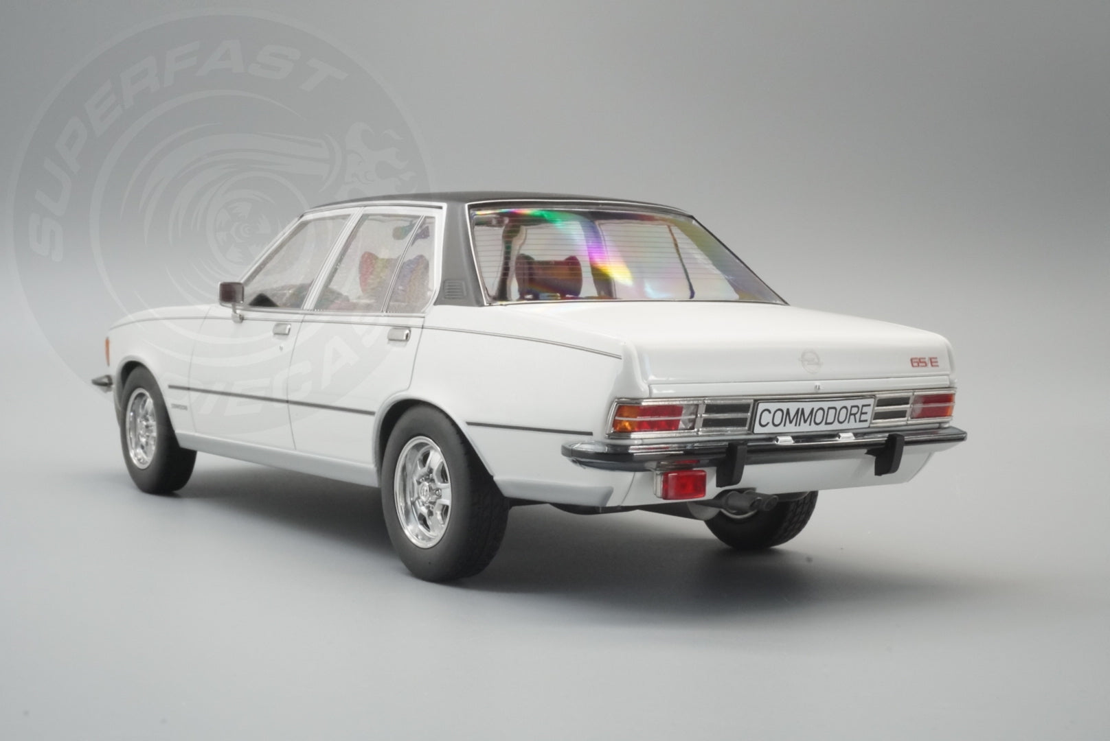 MCG 1:18 Scale Diecast - 1972 Opel Commodore GSE, White - MCG18564