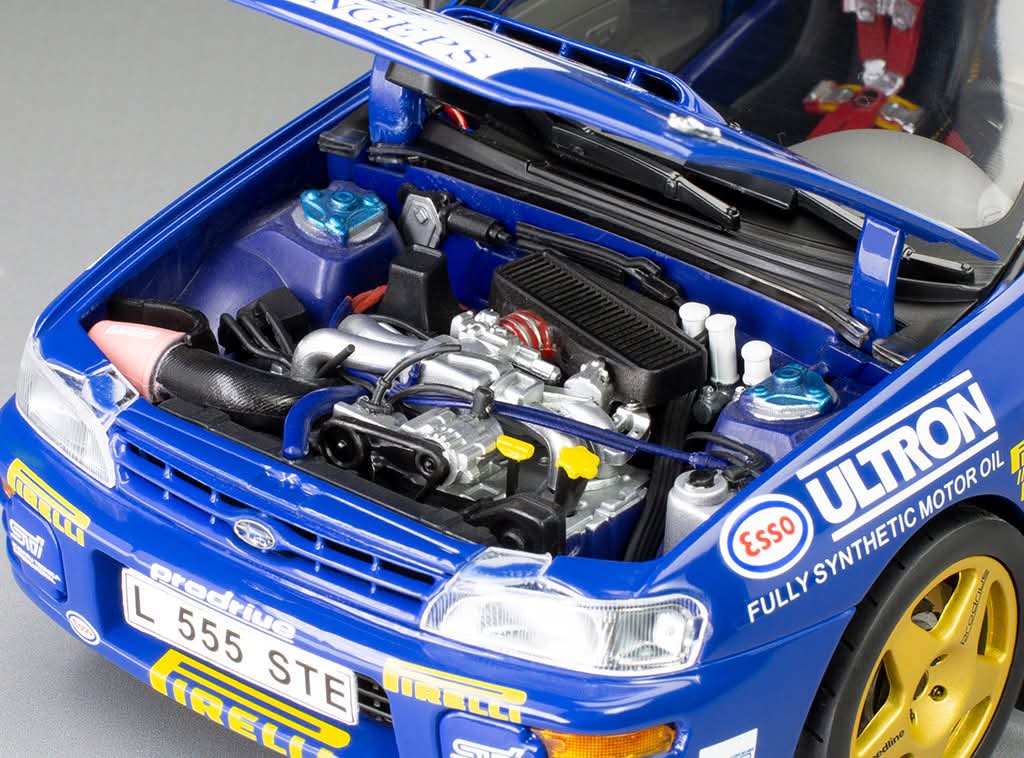 Sunstar Diecast - 1:18 Subaru Impreza 555 - #1 Colin McRae - Winner Memorial Bettega 1993 - 5600
