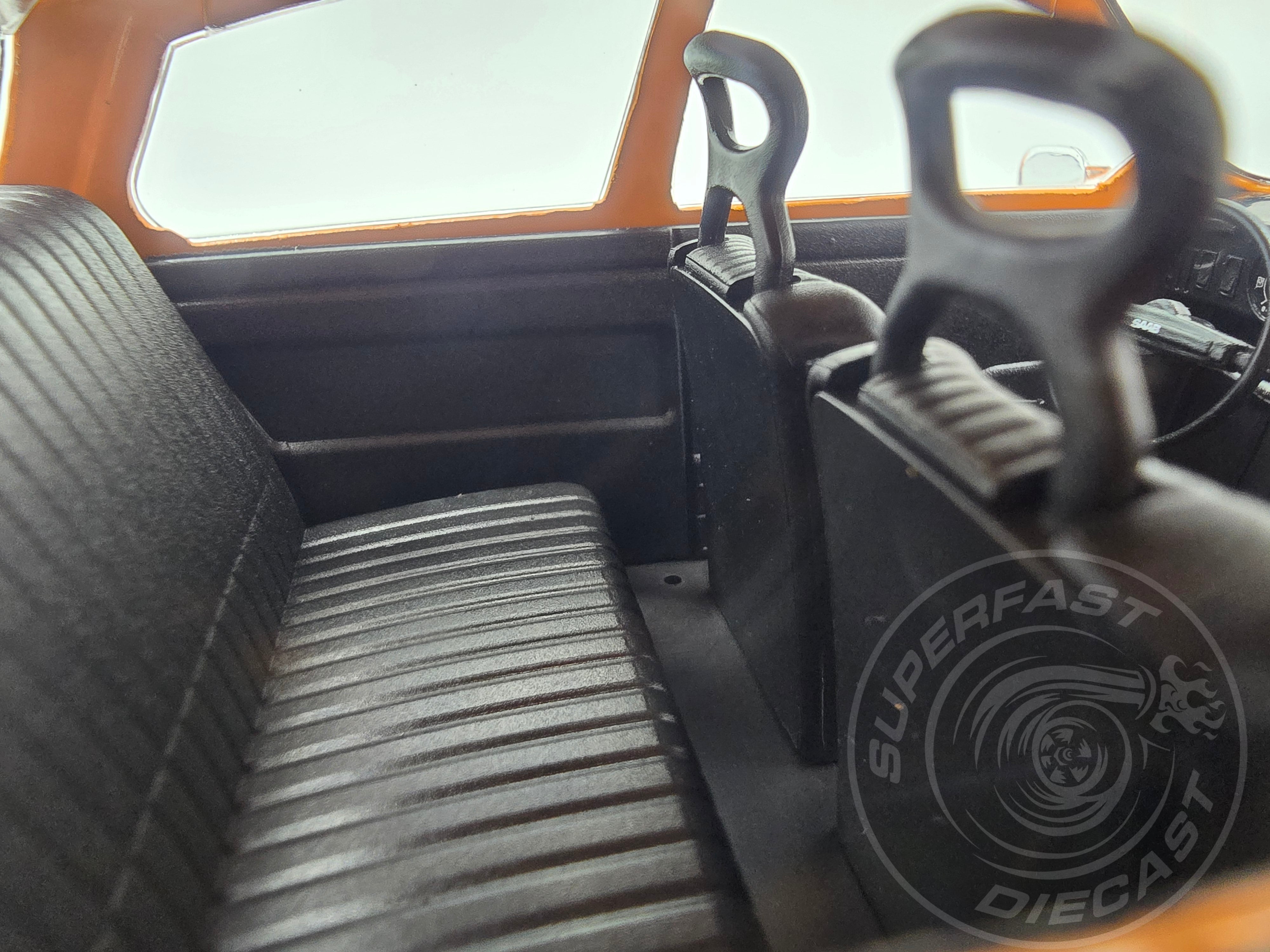 MCG 1:18 Diecast - 1970 Saab 96 V4, Orange - MCG18654