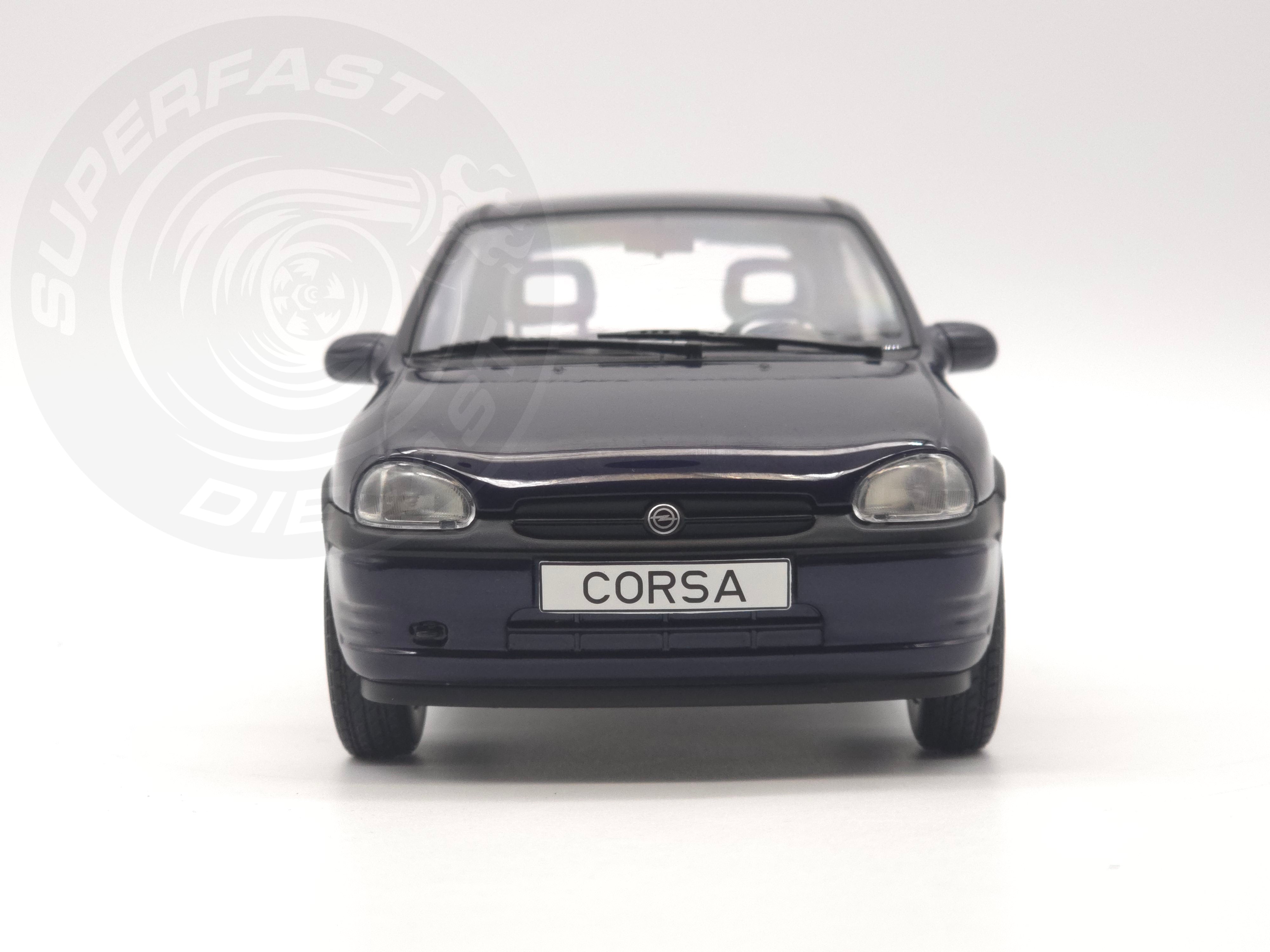 MCG 1:18 Scale Diecast - 1996 Opel Corsa B Atlanta , Blue - MCG18905