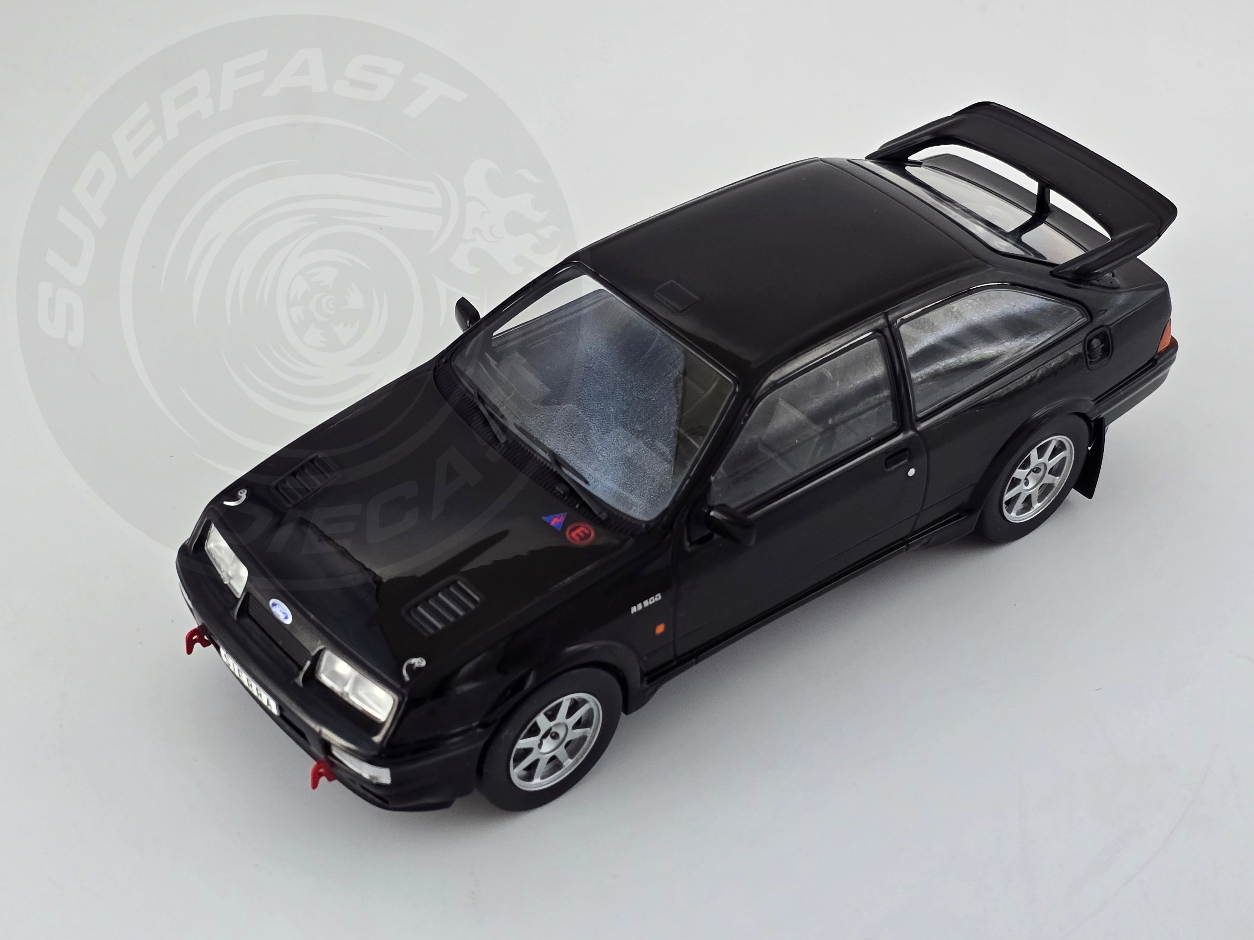 Whitebox 1:24 Scale Diecast Model Car - 1987 Ford Sierra RS Cosworth, Black