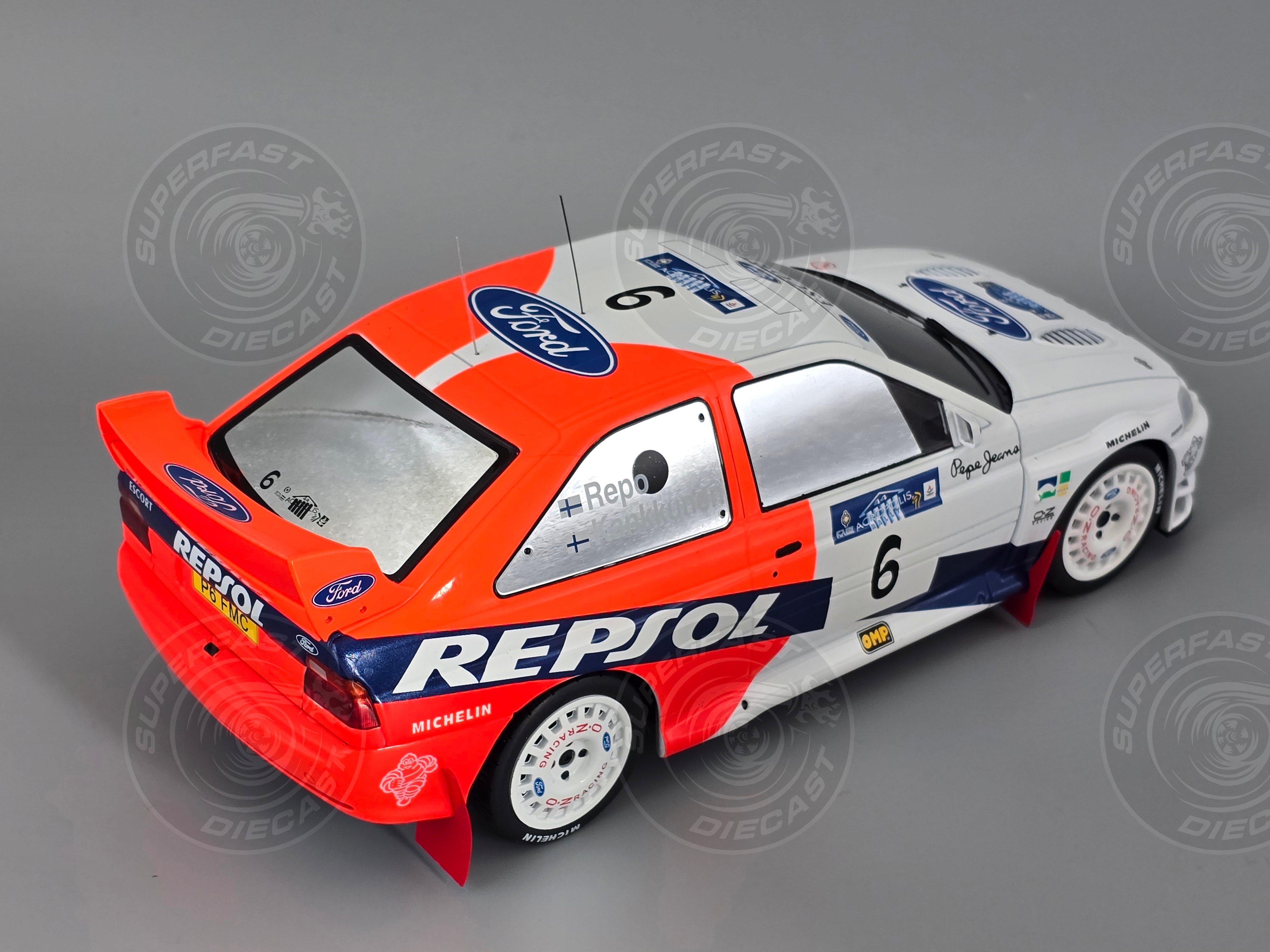 IXO 1:18 1997 Ford Escort RS Cosworth WRC, Akropolis, 1997, #6, J.Kankkunenl/J.Repo - IXO18RMC172B.22