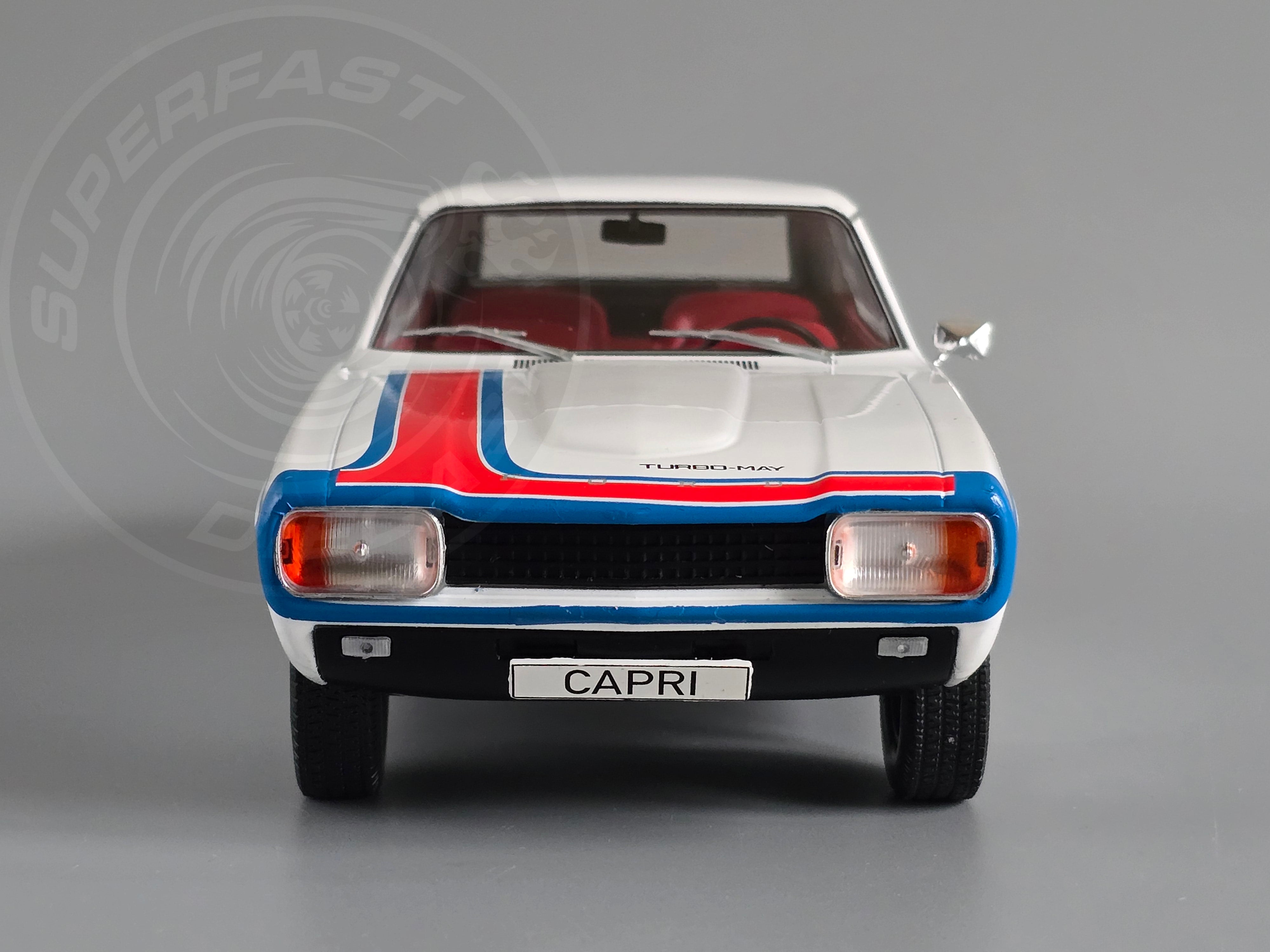 MCG 1:18 Scale Diecast 1970 Ford Capri MK1 RS 2600, White - MCG18539