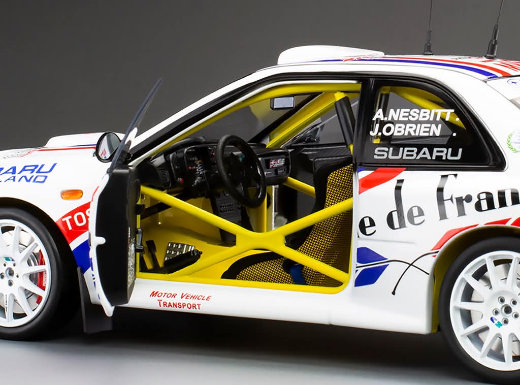 Sunstar Diecast - 1:18 Subaru Impreza S6 WRC '00 #12 A.Nesbitt / J.O'Brien - Winner Jim Clark Memorial Rally 2002 (limited edition 999pcs) - 5752